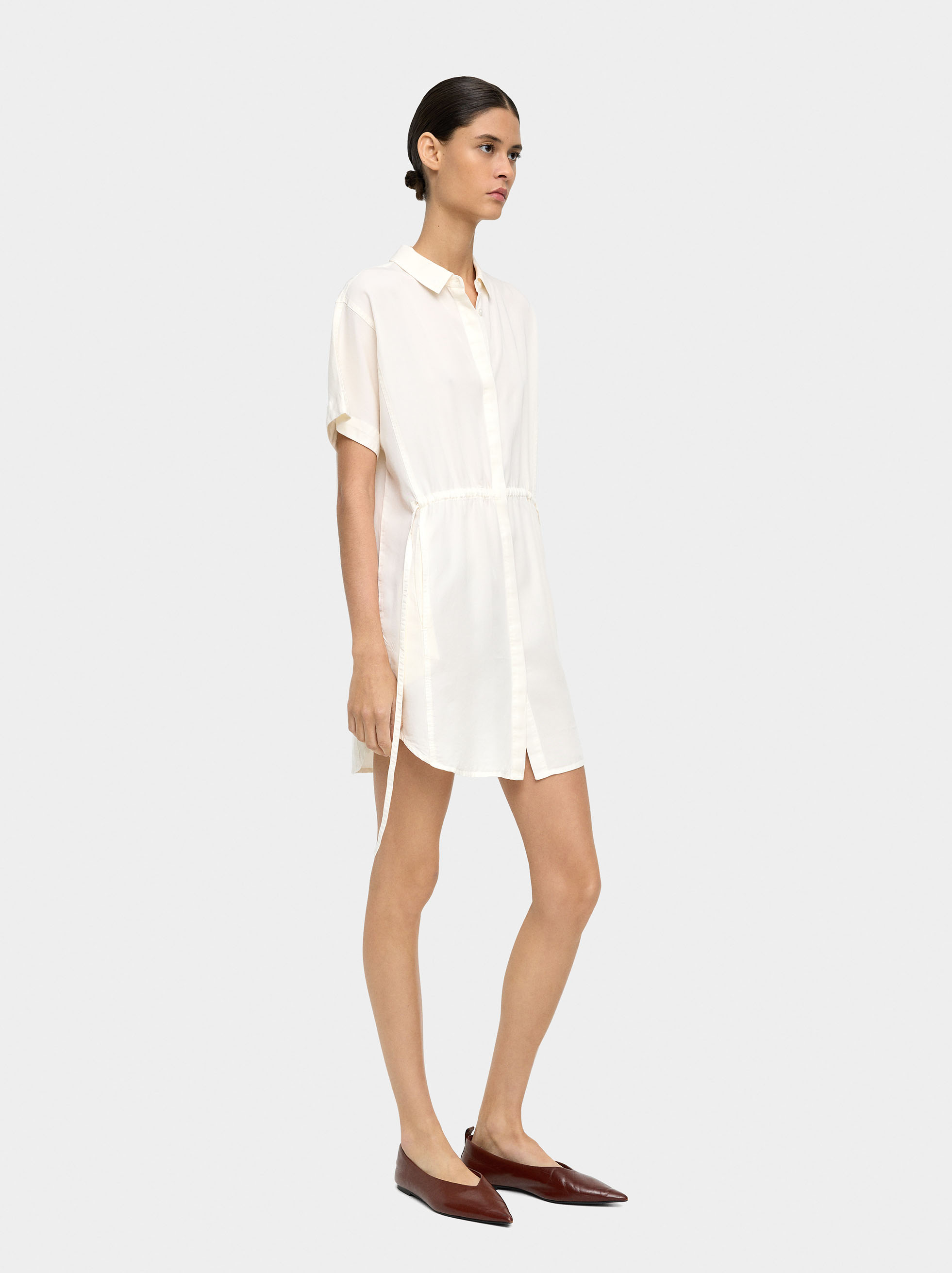 Vestido camisero 100% lyocell image number 4.0