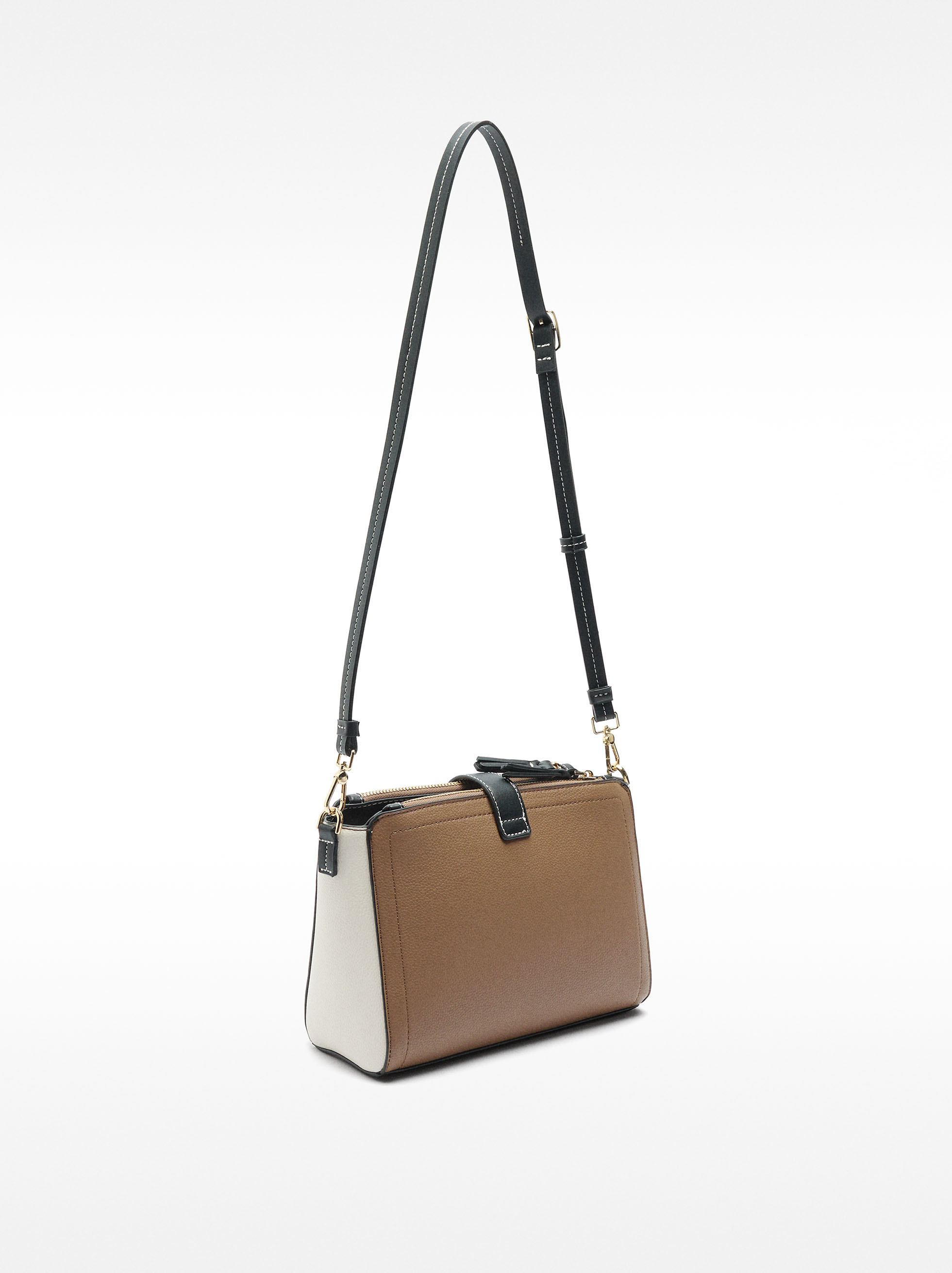 Torebka crossbody z fakturą image number 1.0