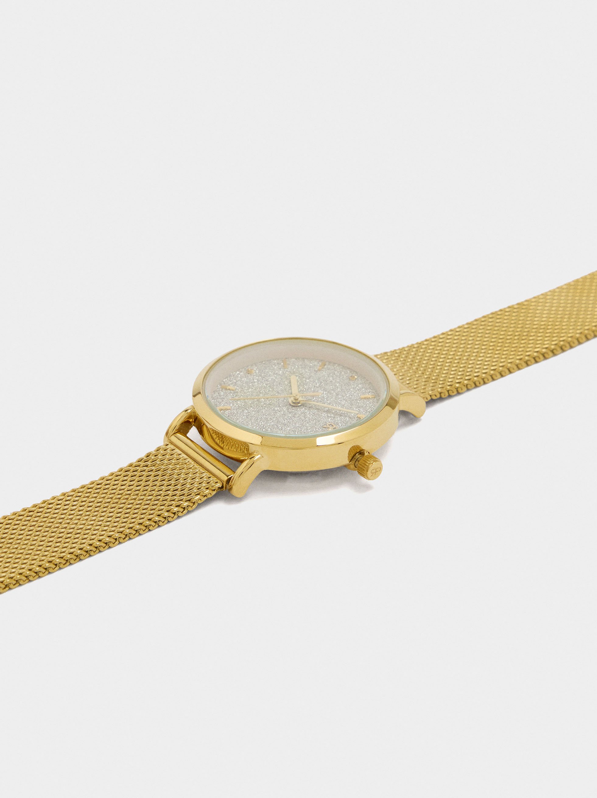 Stainless steel mesh watch image number 1.0