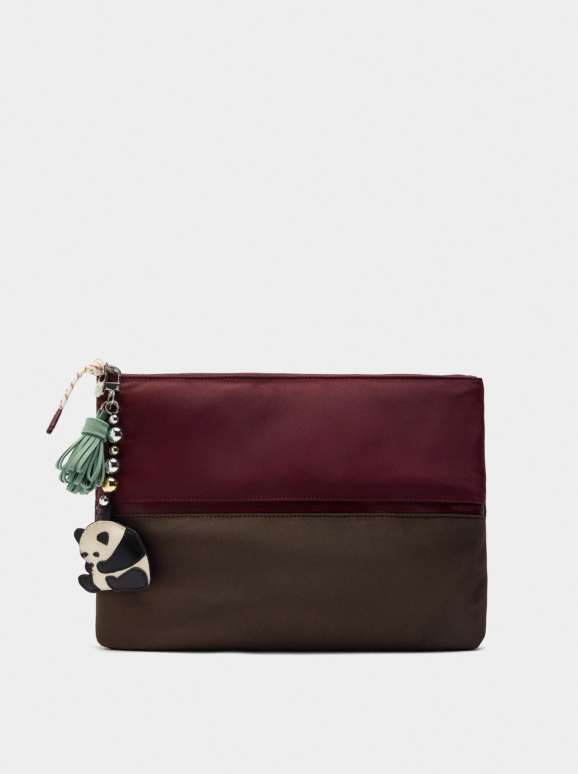 Nylon laptop cover with charm 13" image number 0.0