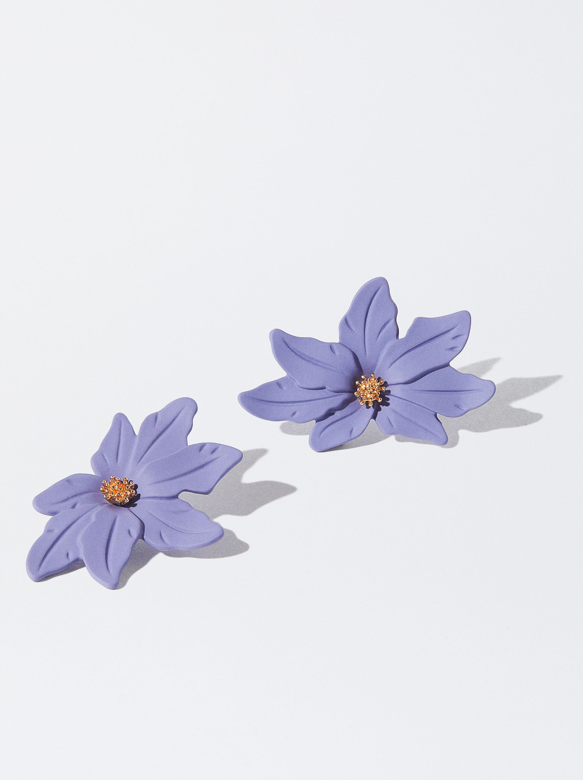 Boucles D'Oreilles Longues Fleur image number 2.0