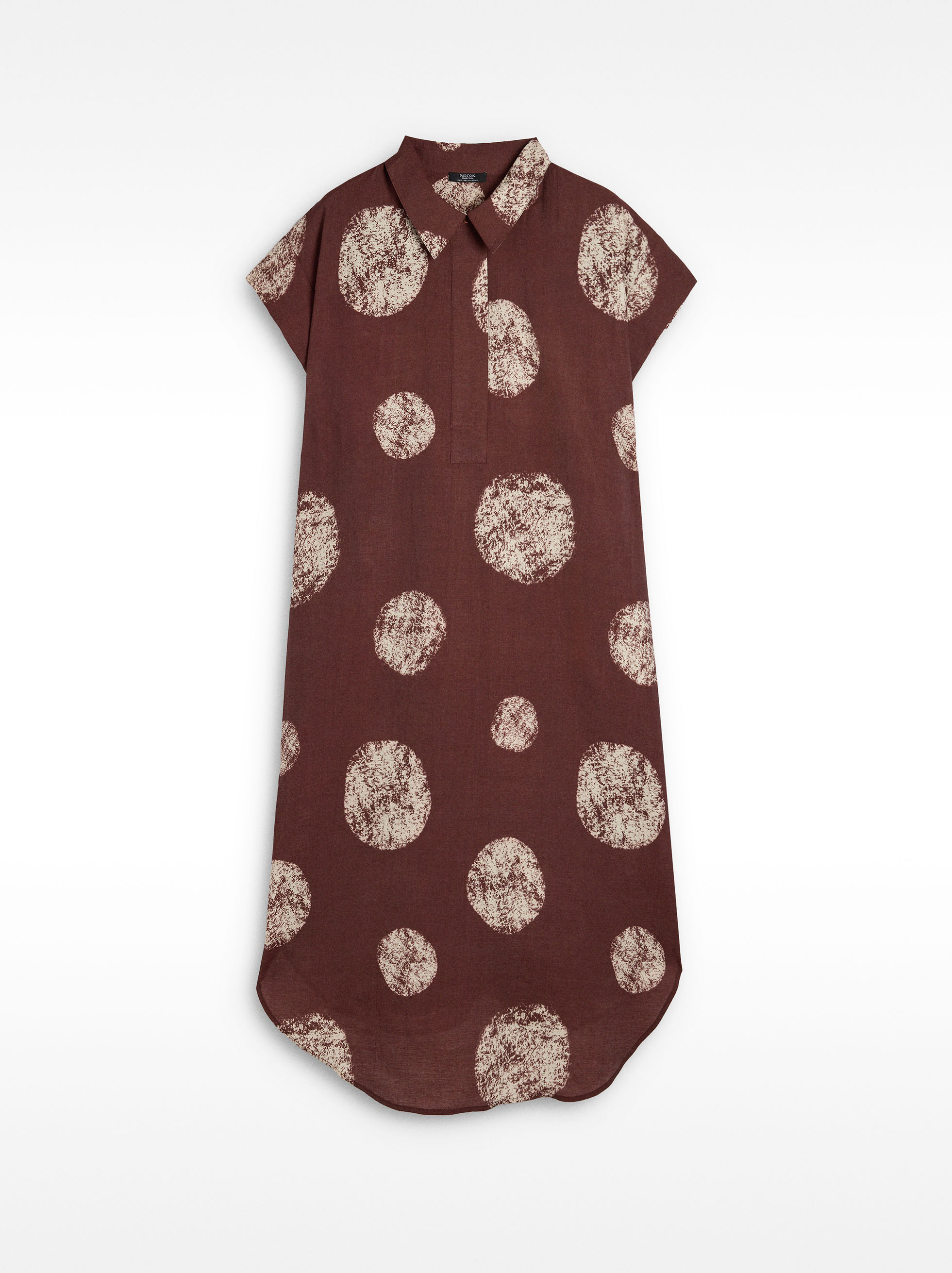 Printed shirt dress image number 0.0