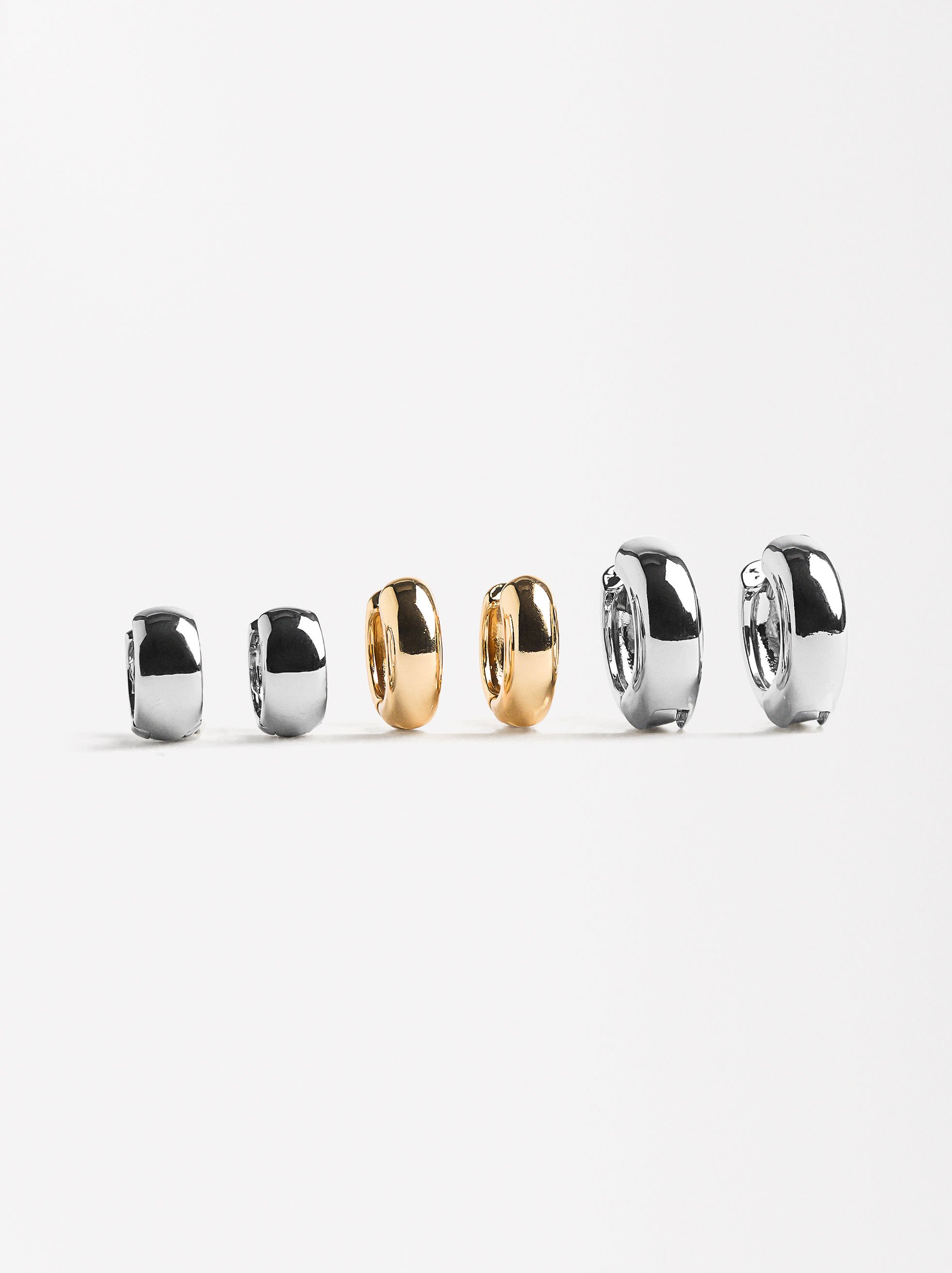 Set of bicolor hoops image number 1.0