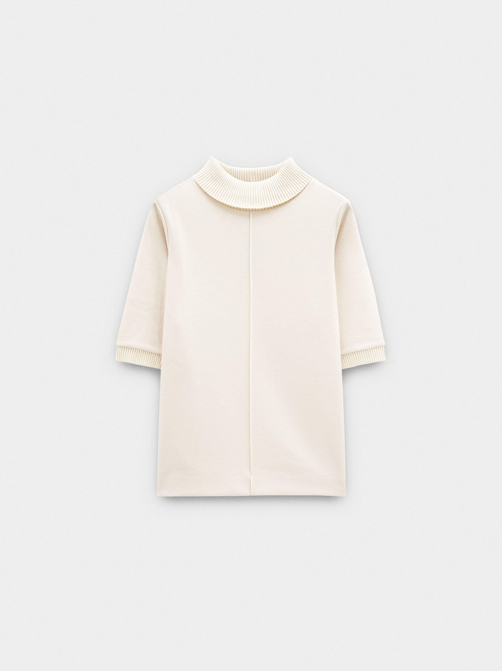 T-shirt en col montant image number 5.0