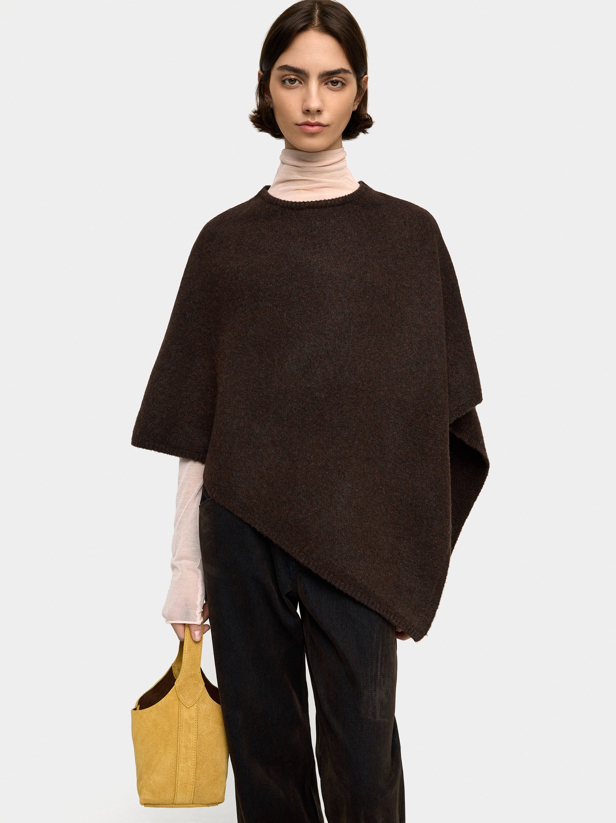 Cape avec maille asymétrique image number 1.0