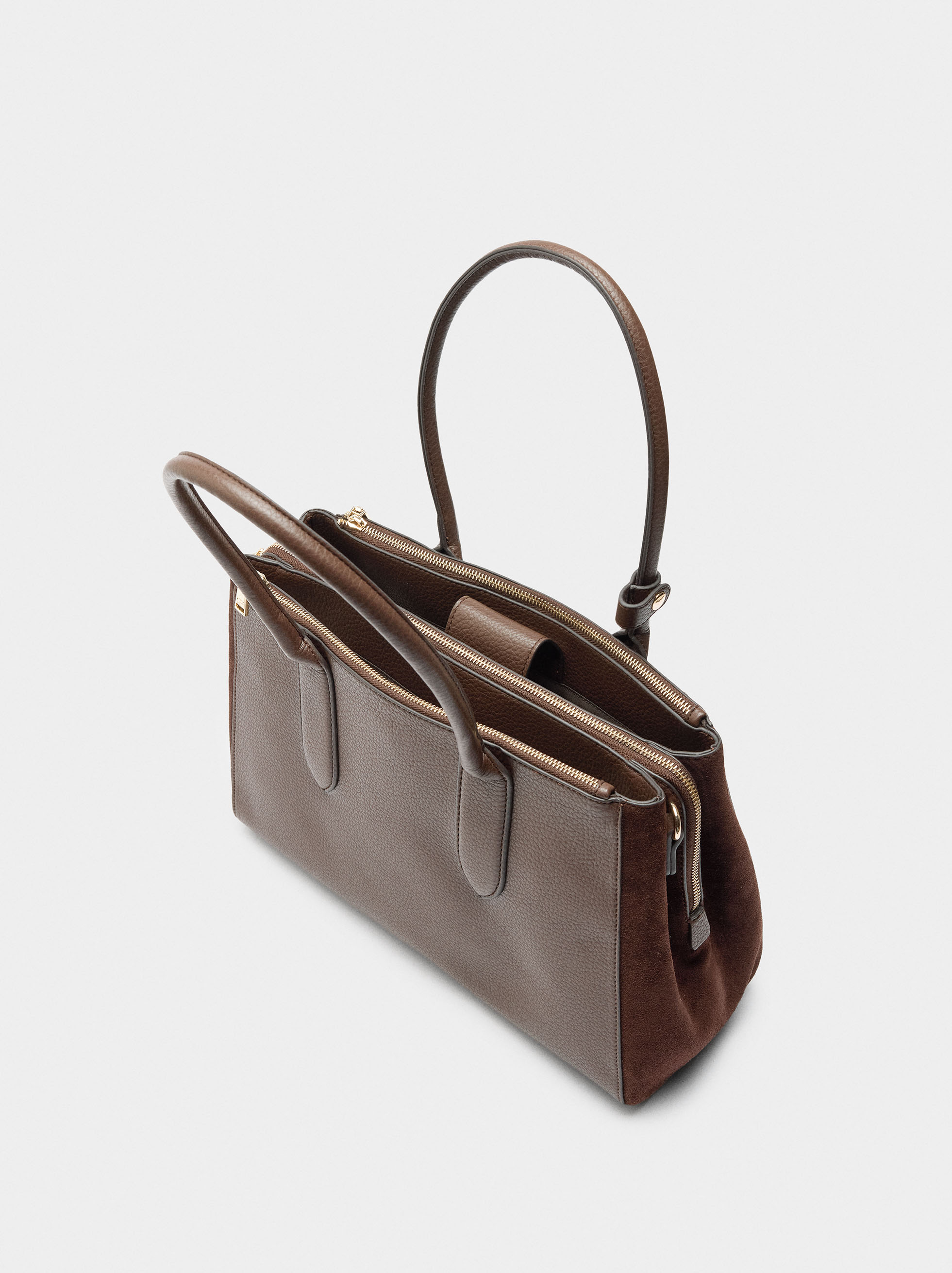 Bag for 13" laptop with leather details image number 5.0
