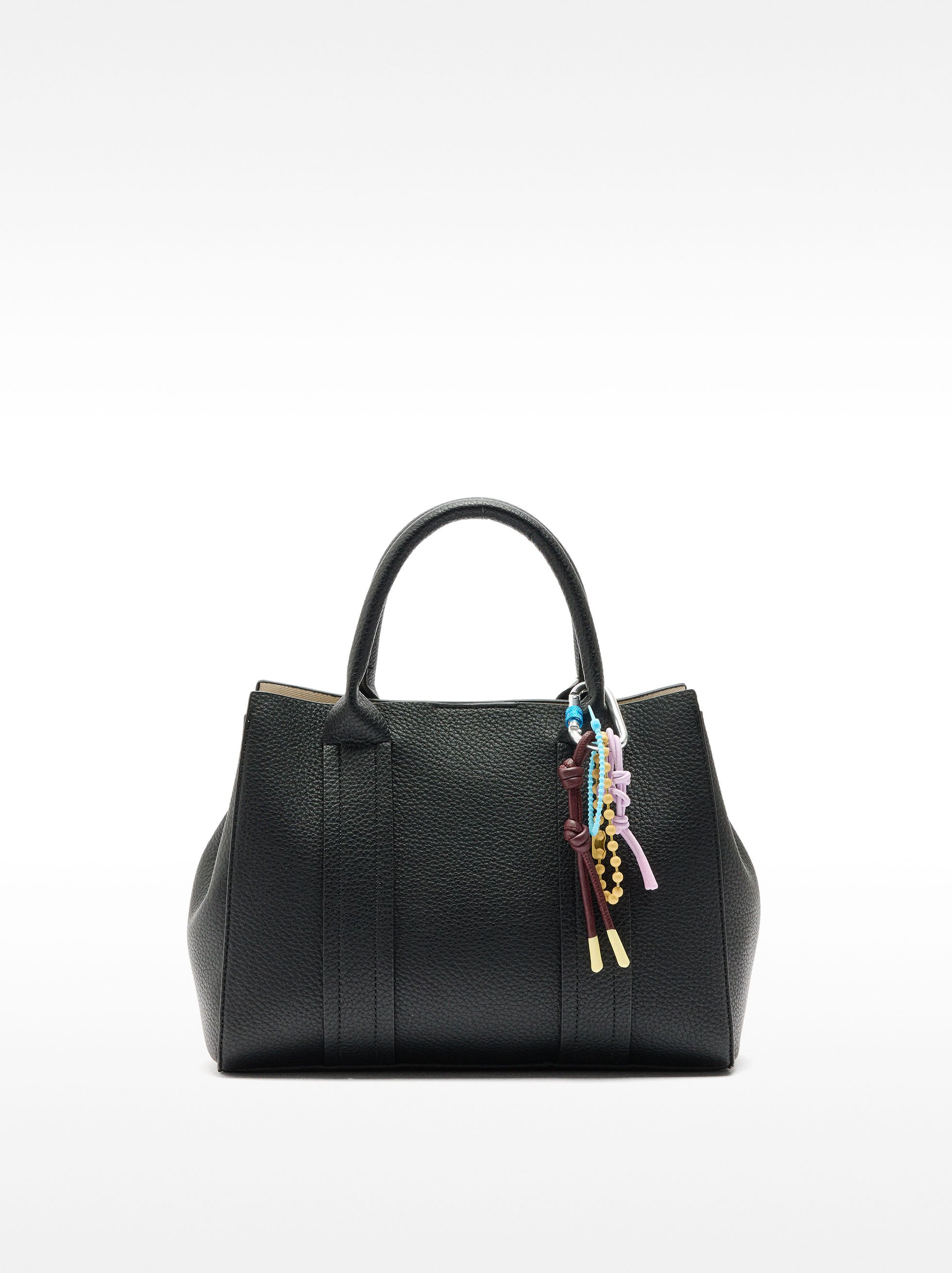 Tote bag with M pendant image number 0.0