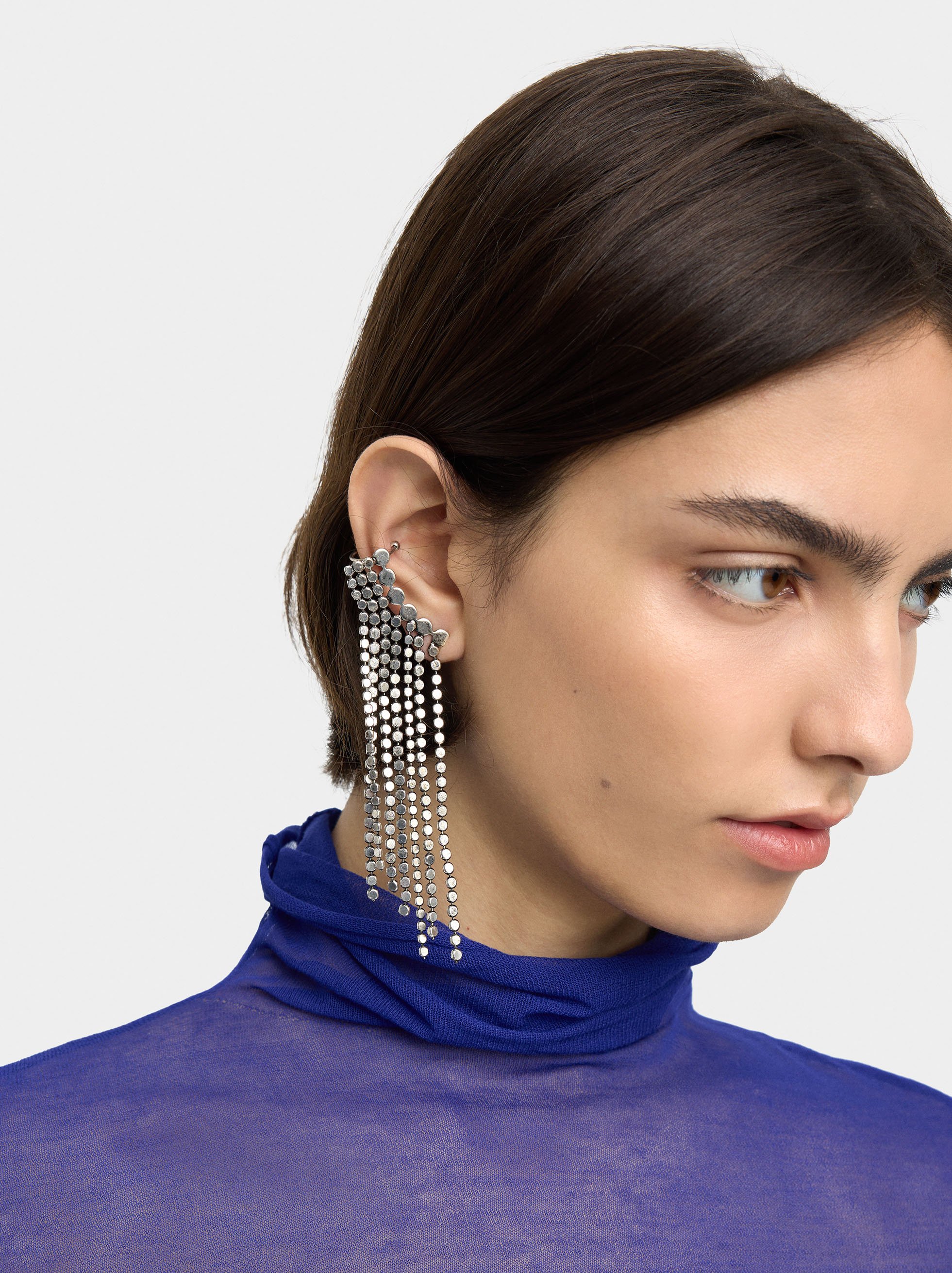 Earrings ear jacket cascade image number 1.0