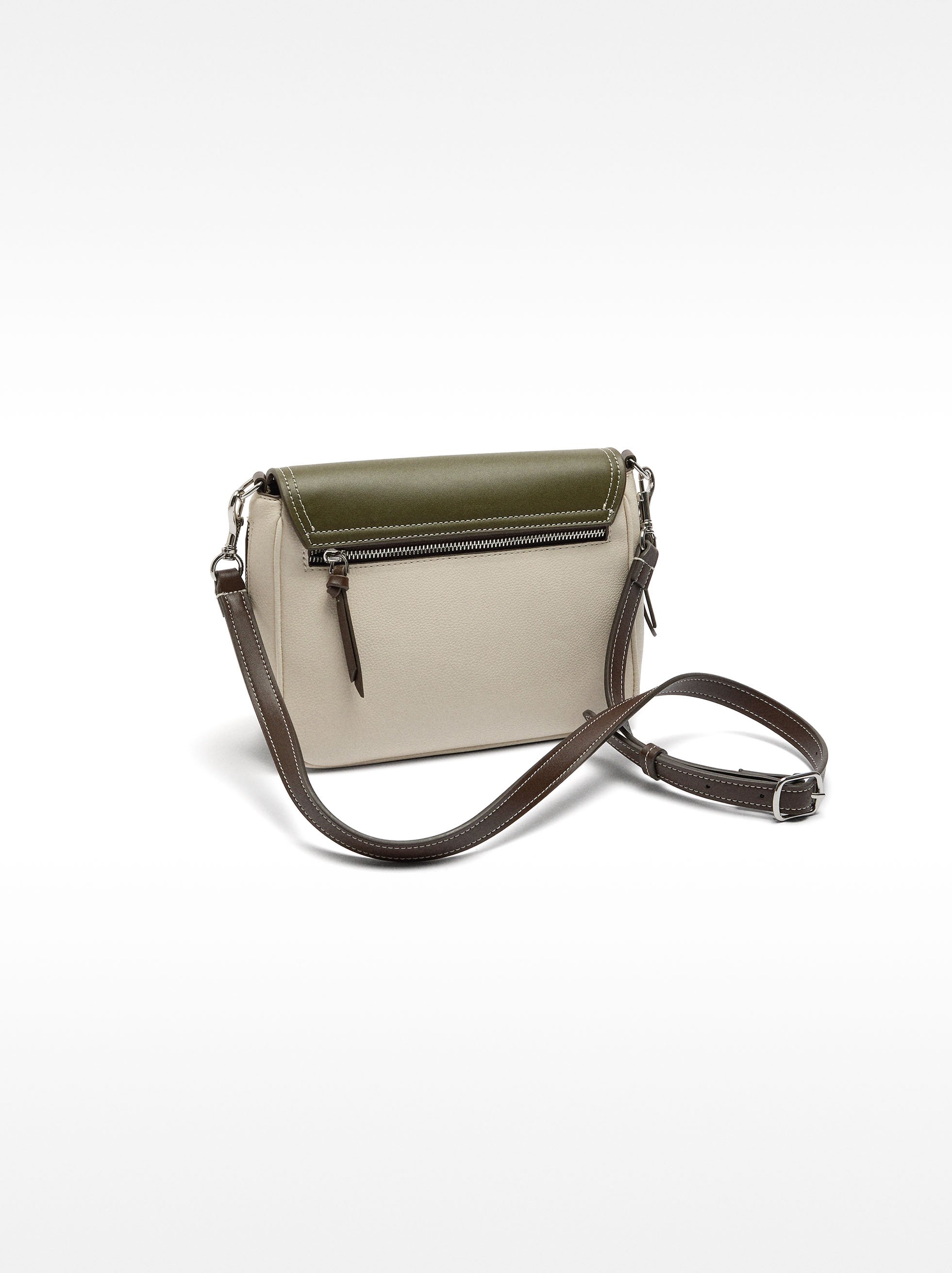 Extendable crossbody bag with flap image number 3.0