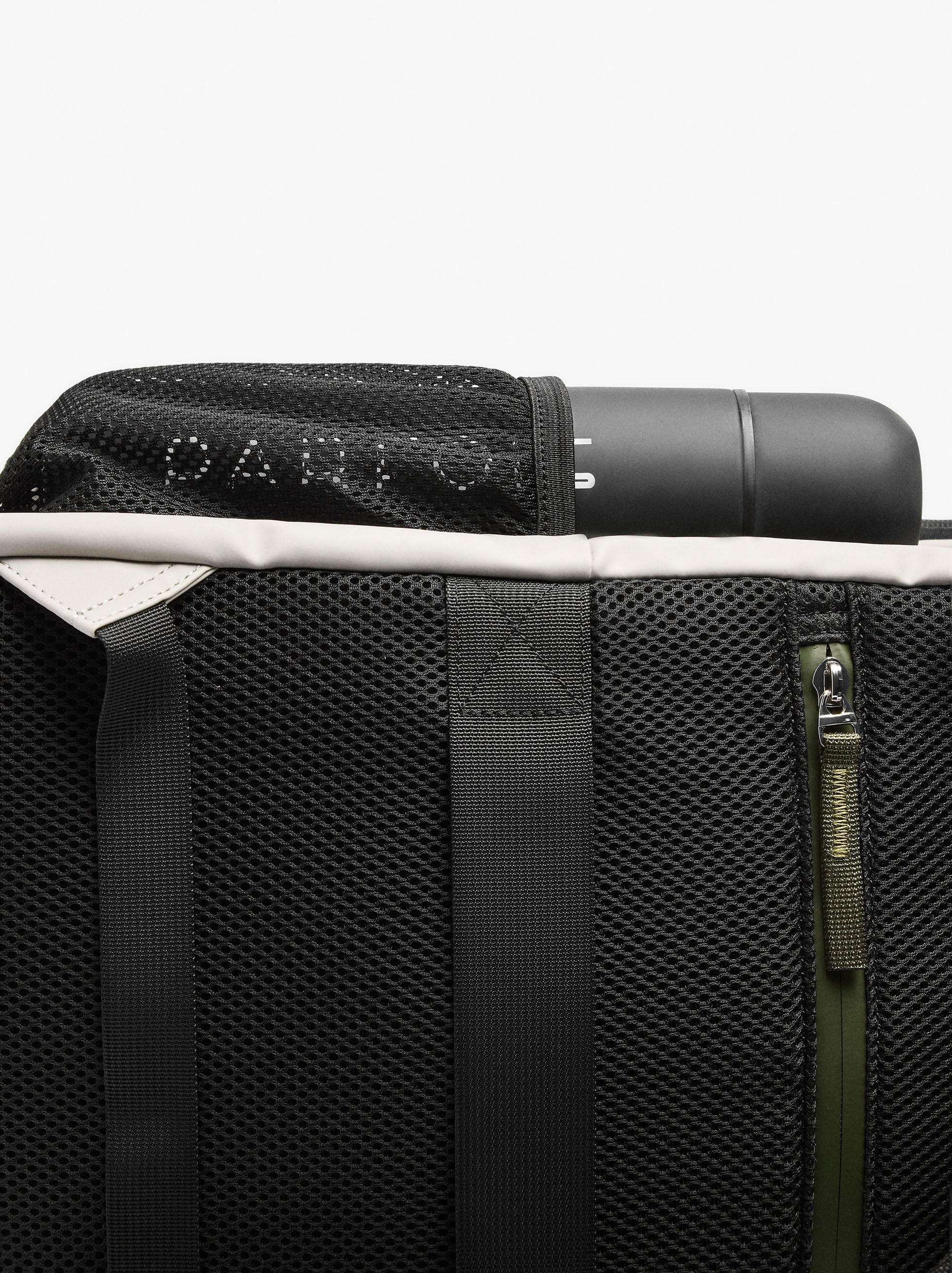 Plain cabin backpack with soft texture image number 5.0