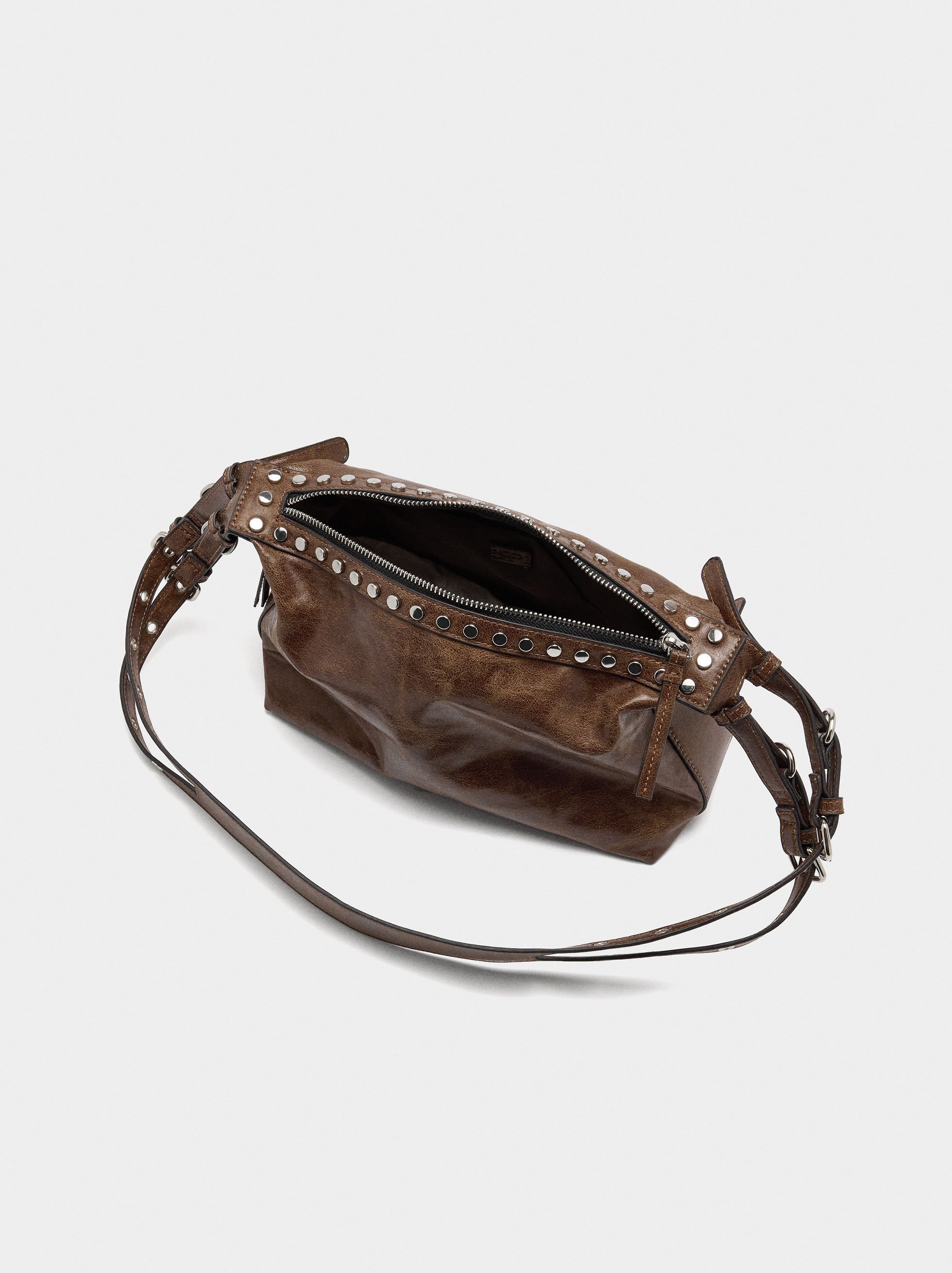 Sac d'épaule avec clous image number 3.0