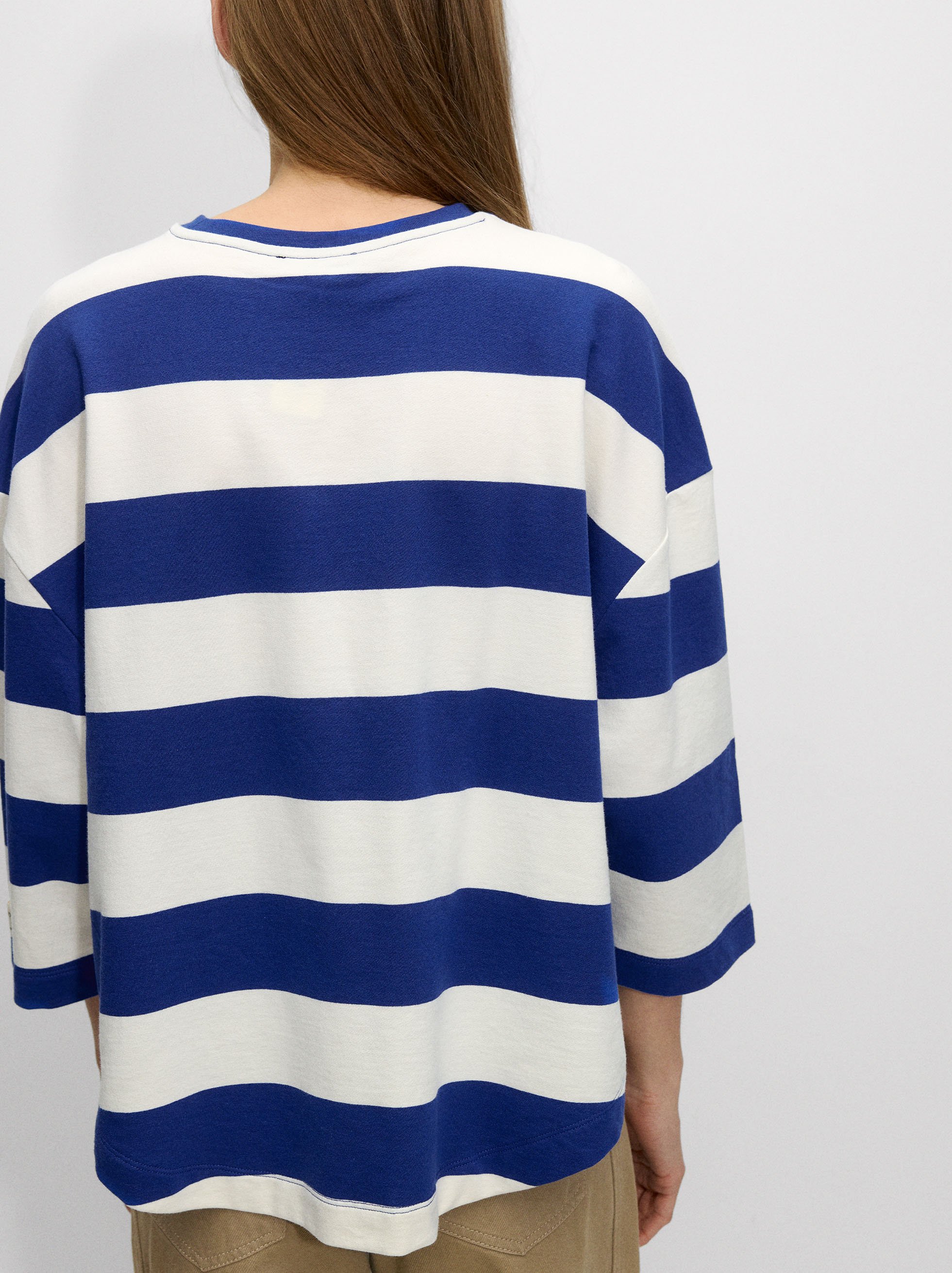 Striped t-shirt image number 3.0