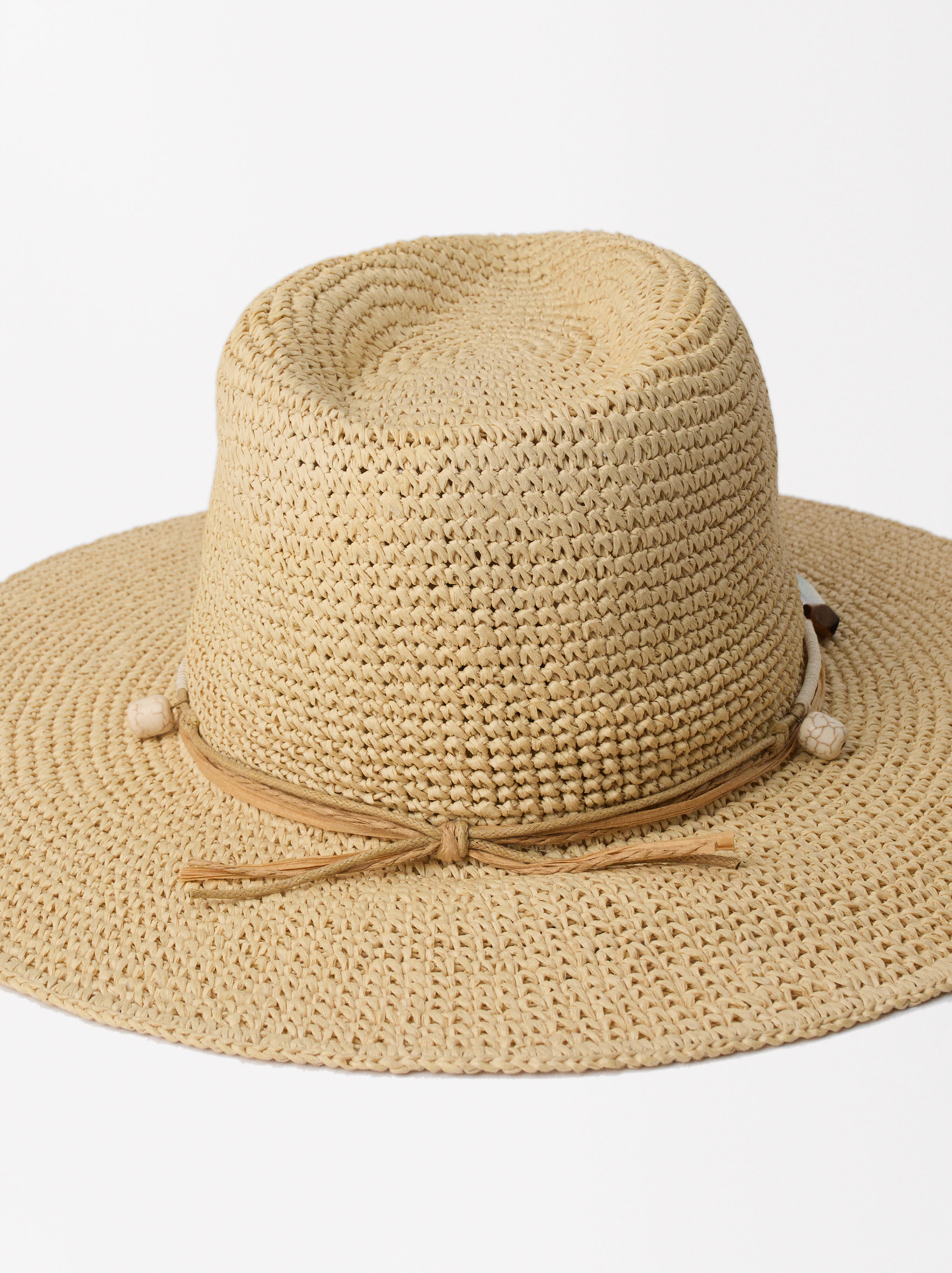 Straw-Effect Hat image number 1.0