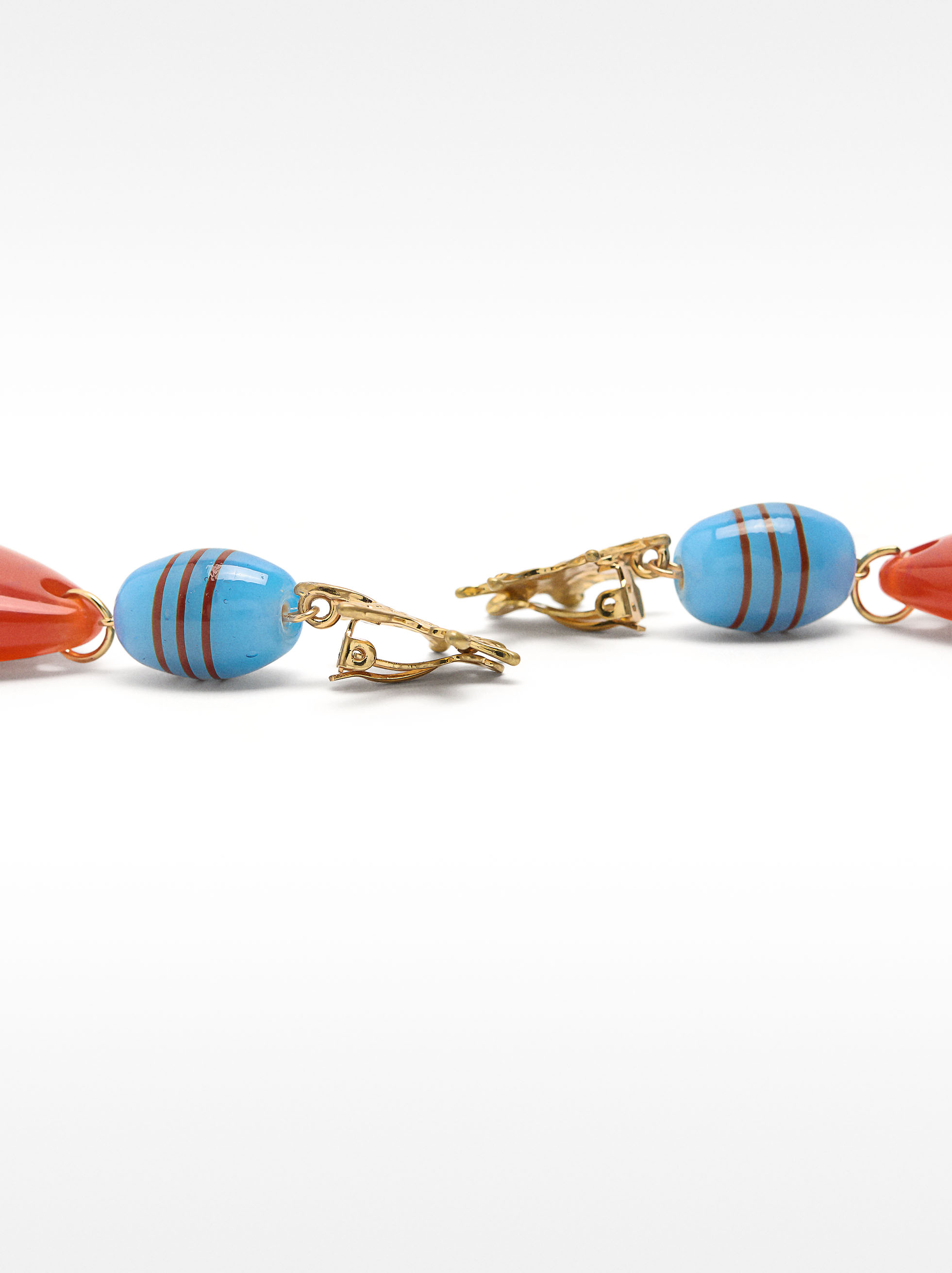 Pendientes largos con estrella image number 3.0