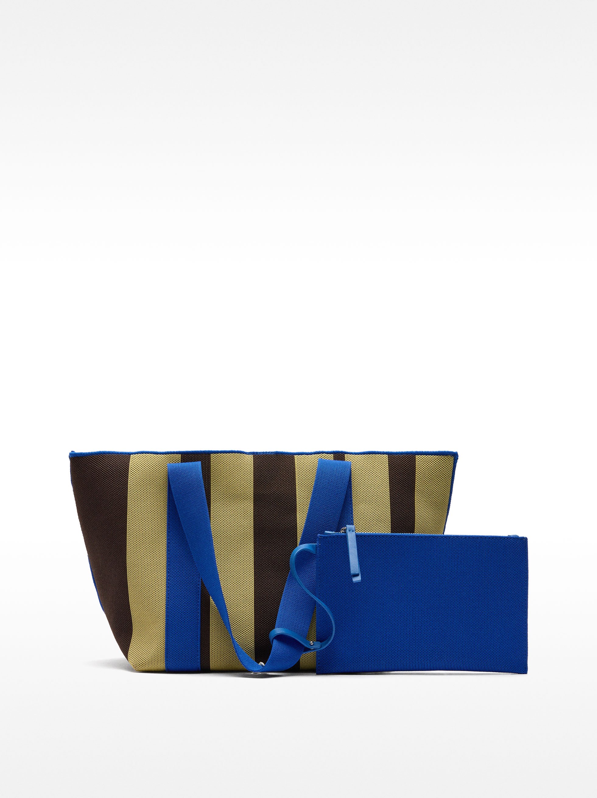 Streifen Shopper Tasche image number 2.0