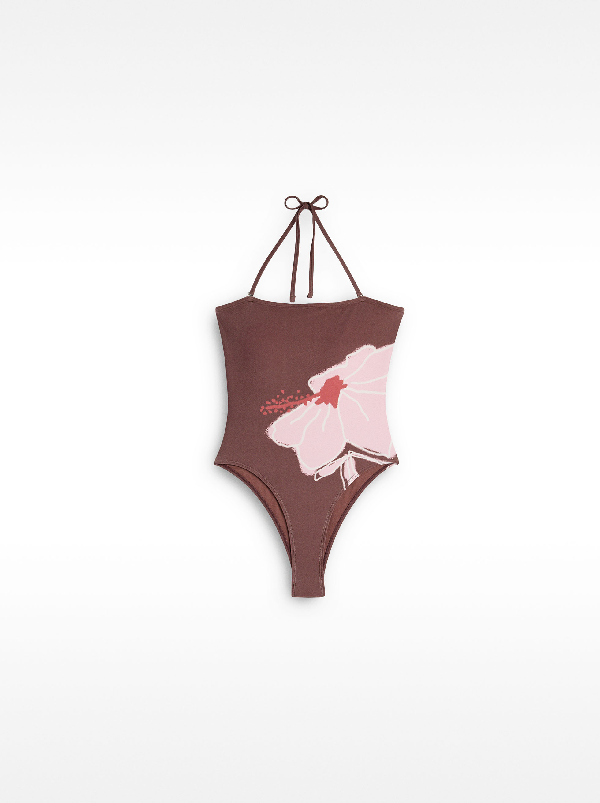 Floral print swimsuit