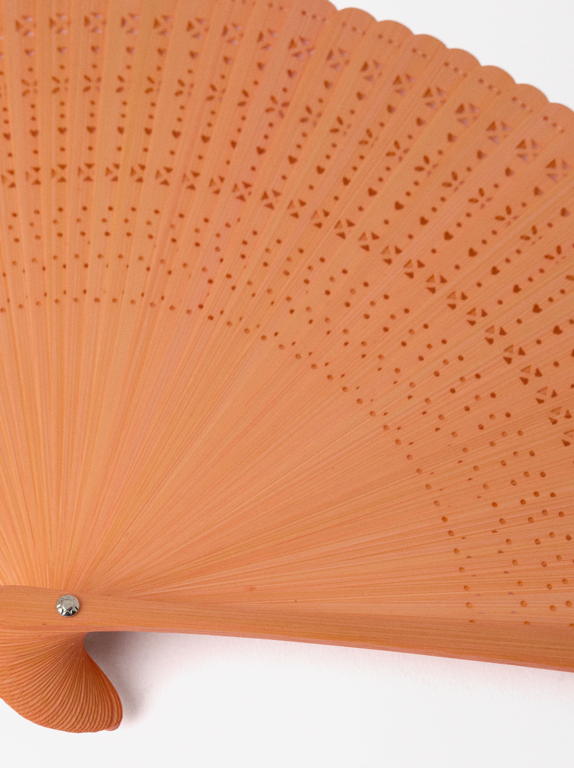 Bamboo Perforated Fan image number 1.0