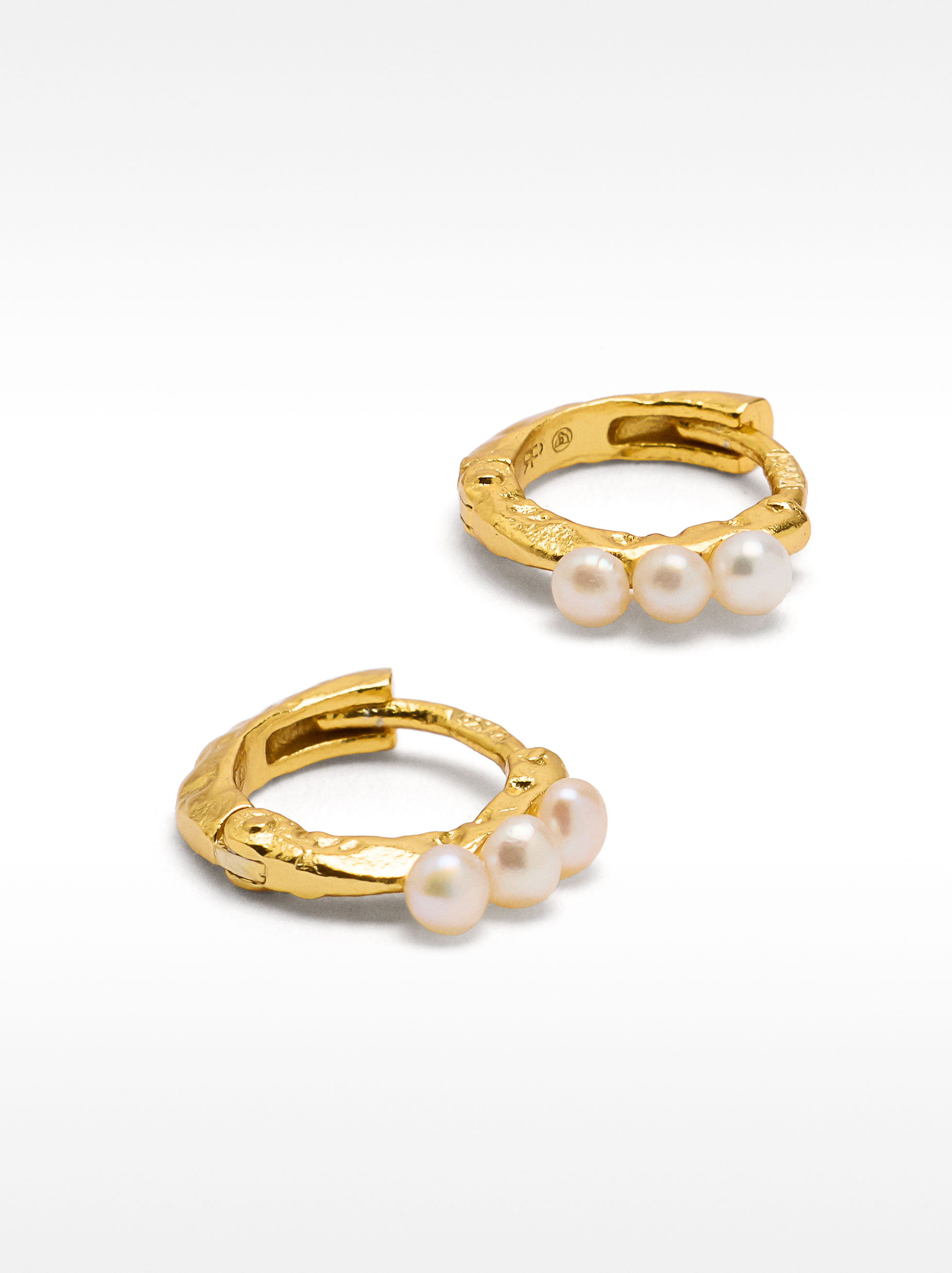 Cercei con perle d’acqua dolce – argento sterling 925 image number 0.0
