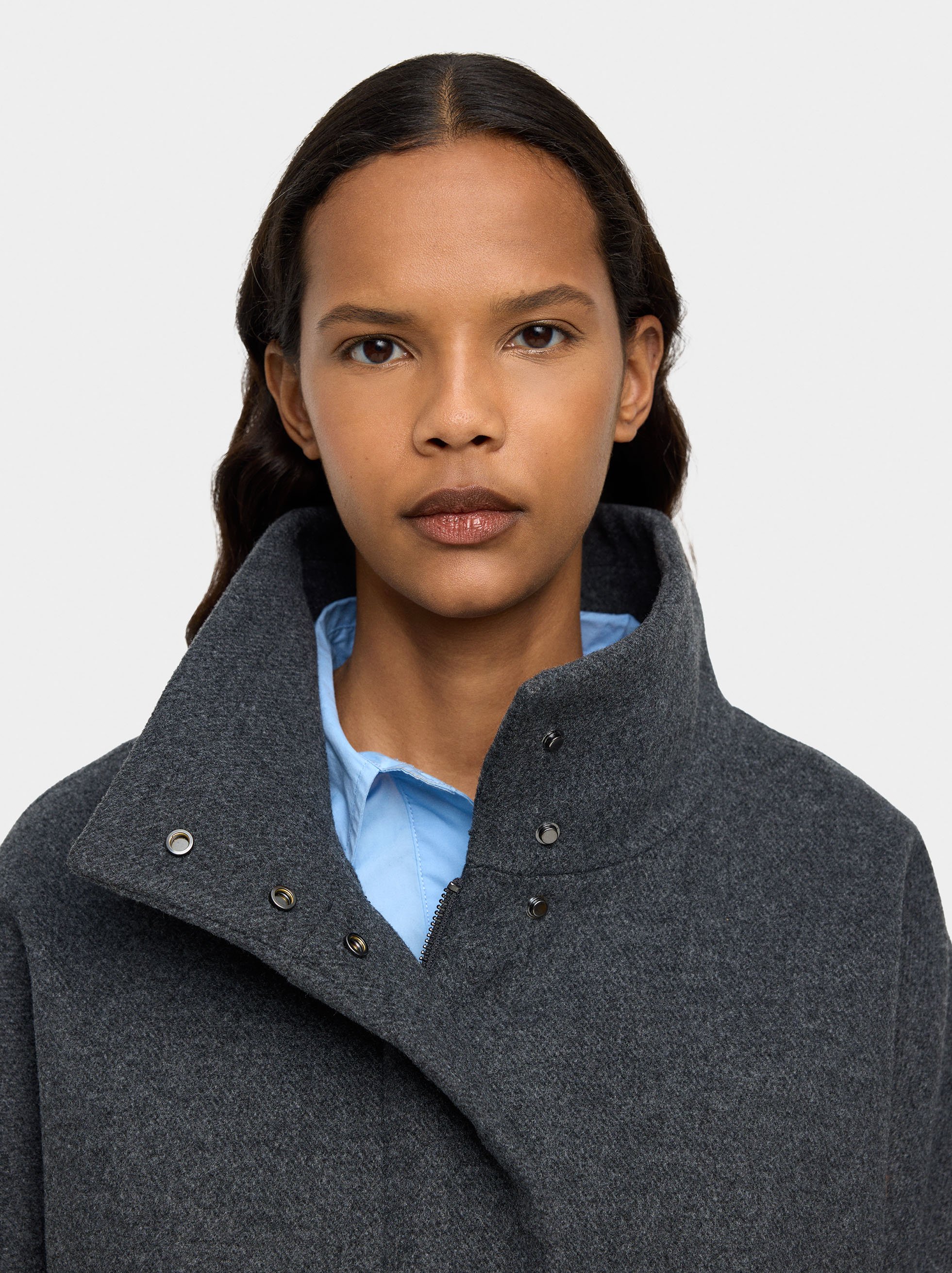 Giacca con collo alto / Cappotto con collo alto image number 2.0