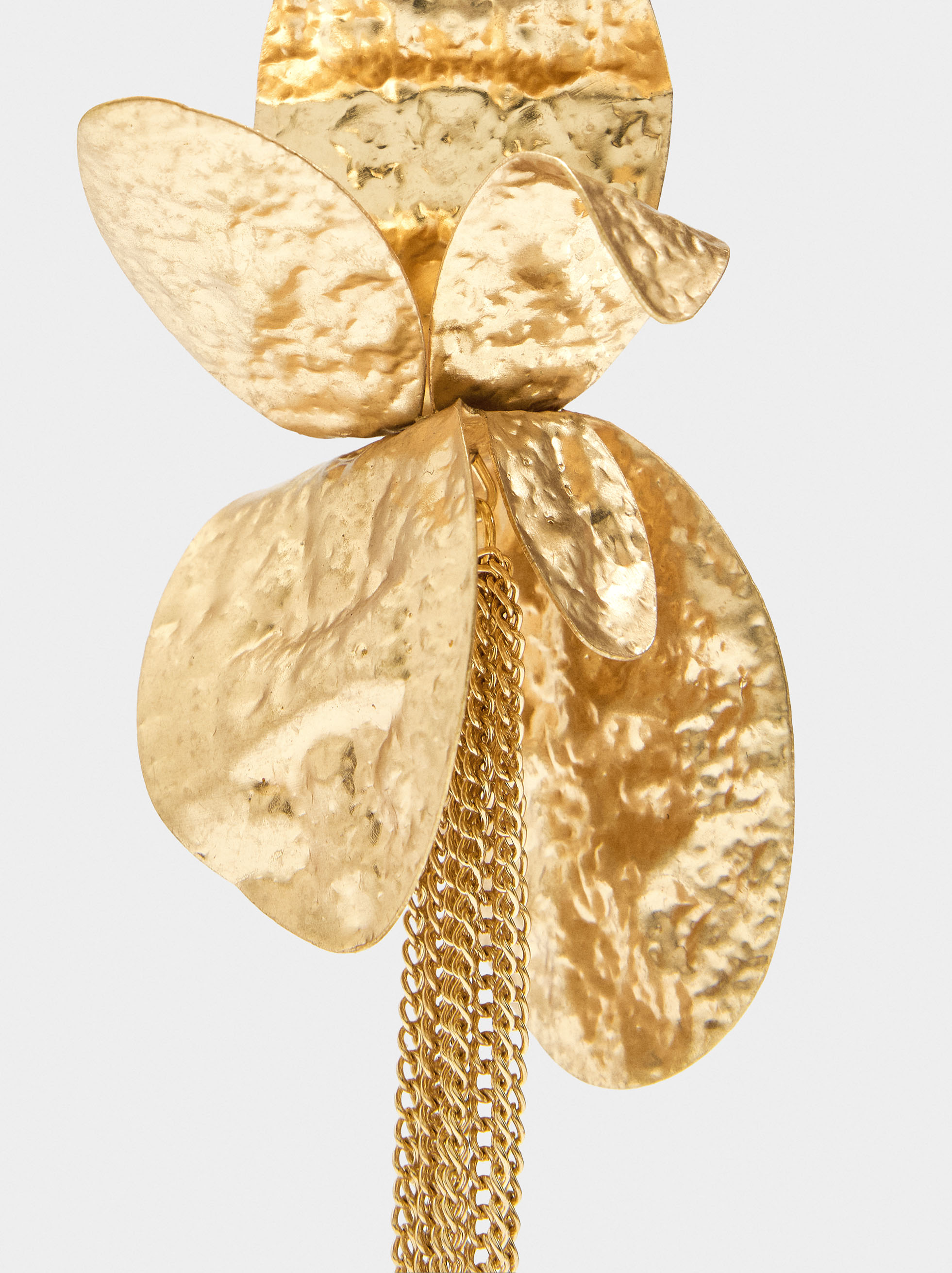Long petal earrings image number 2.0