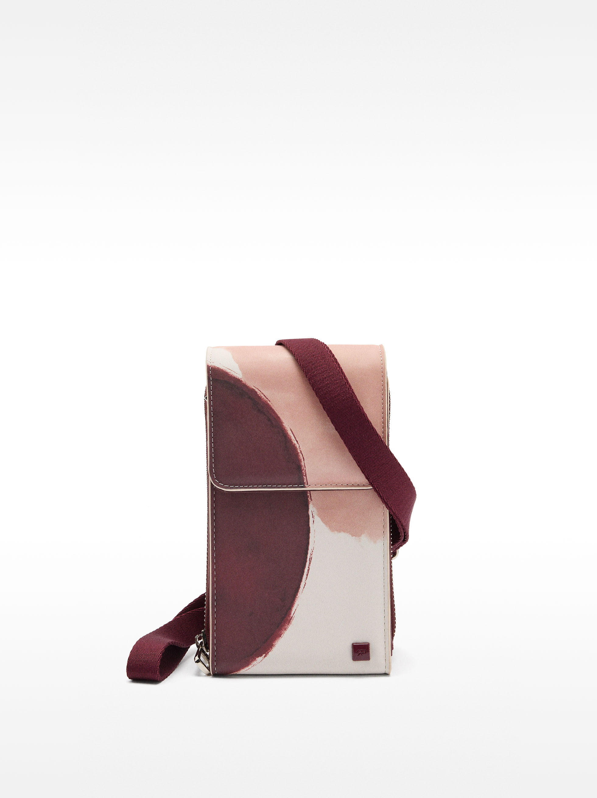 Watercolour effect mobile phone bag image number 0.0