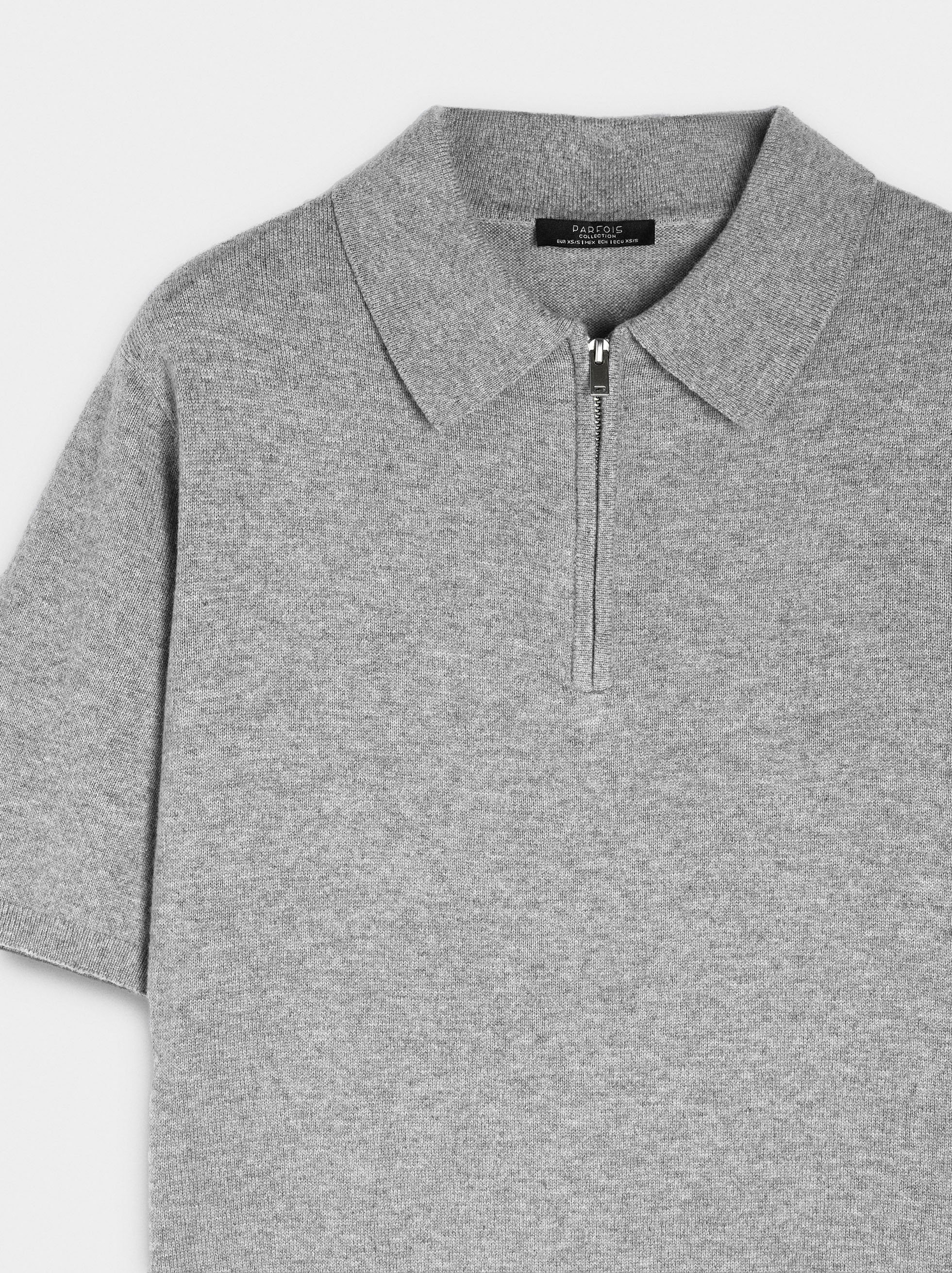 T-Shirt mit Polokragen image number 6.0