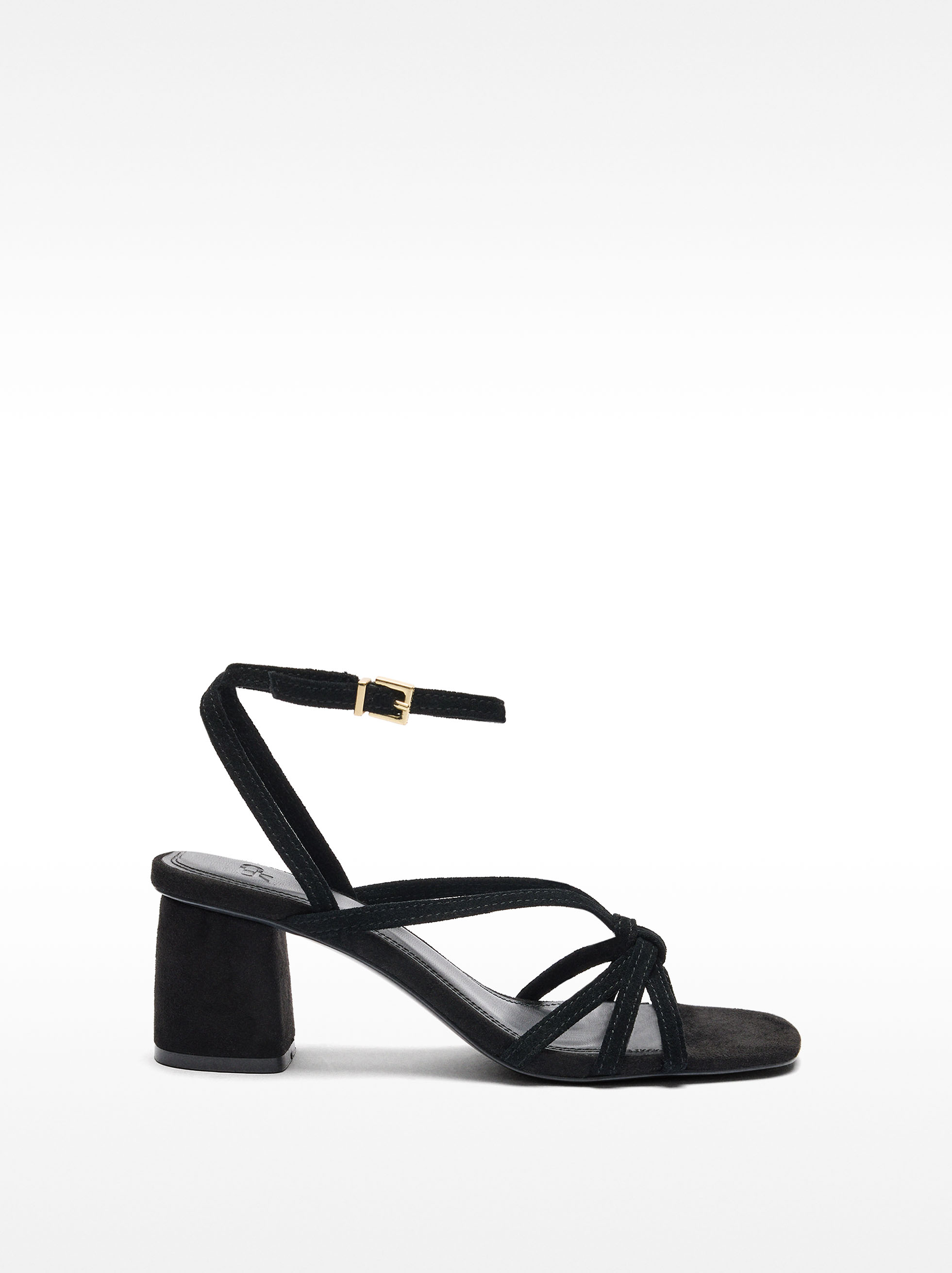 Leather sandals with straps image number 1.0