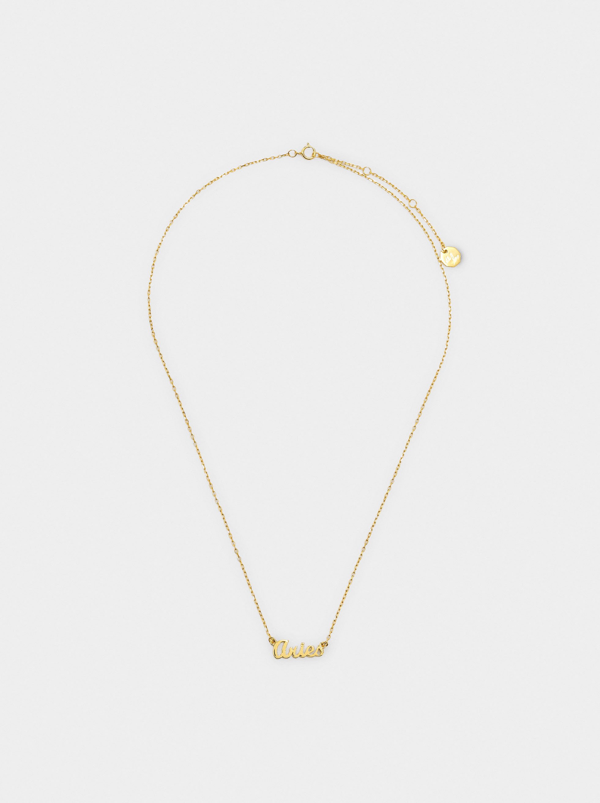 Collier signe du zodiaque BÉLIER - argent sterling 925 image number 1.0