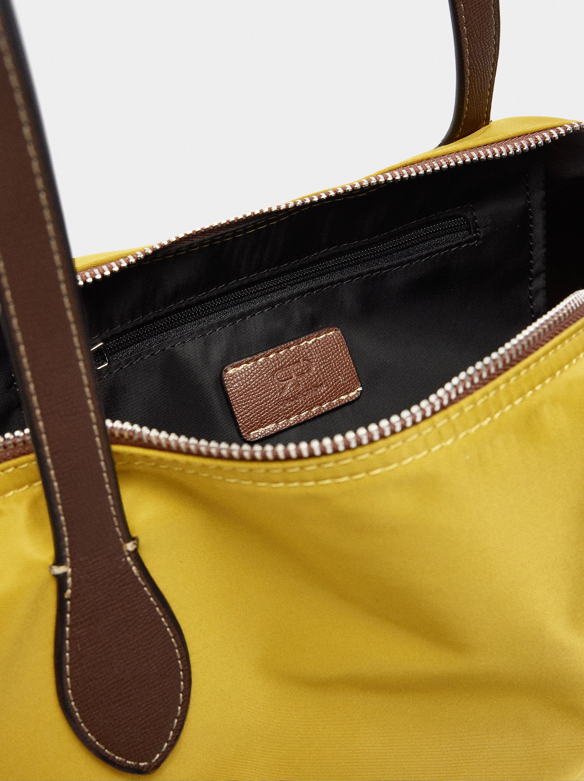 Bolso shopper de nylon L image number 4.0