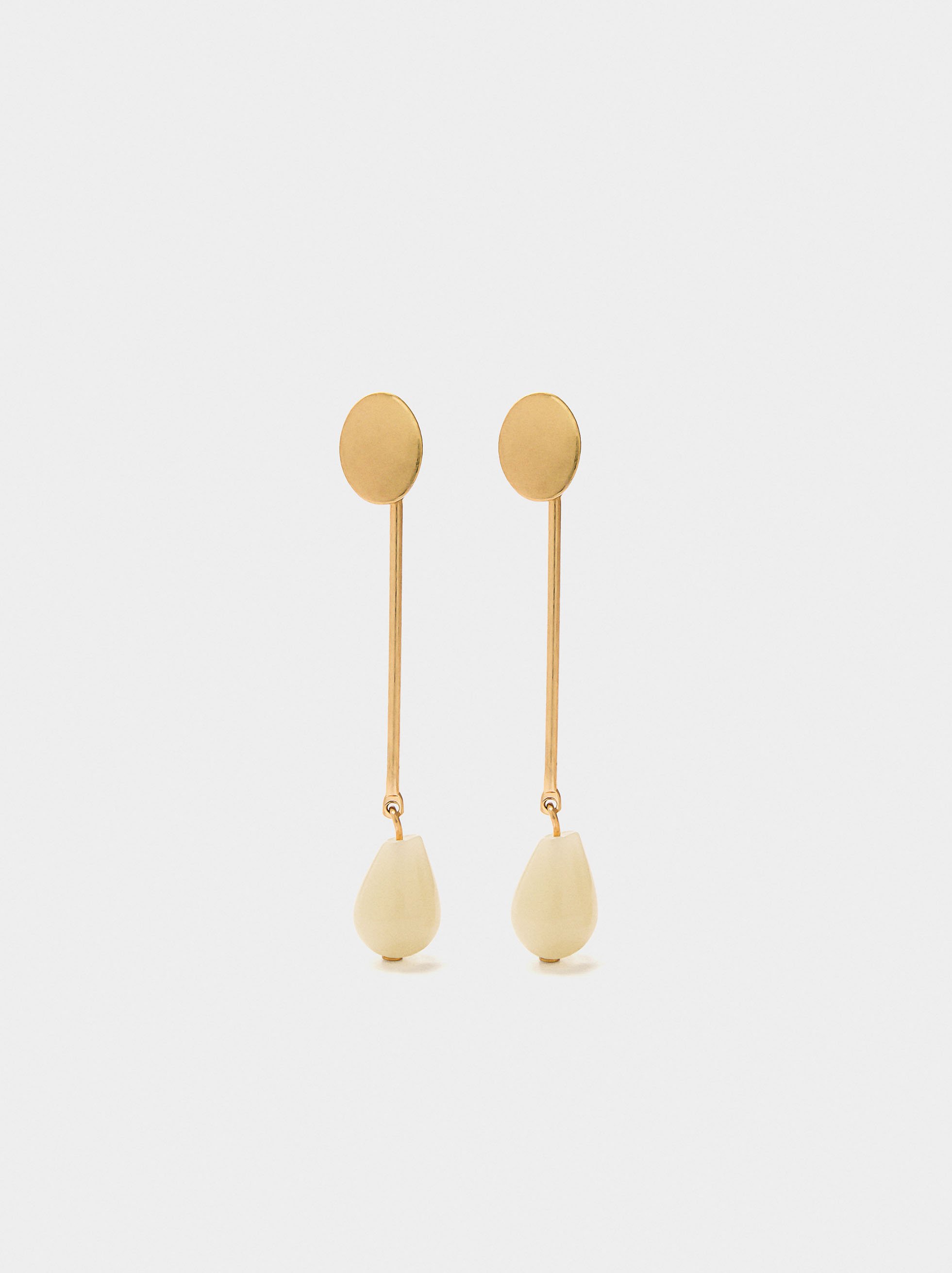 Long earrings with drop image number 0.0