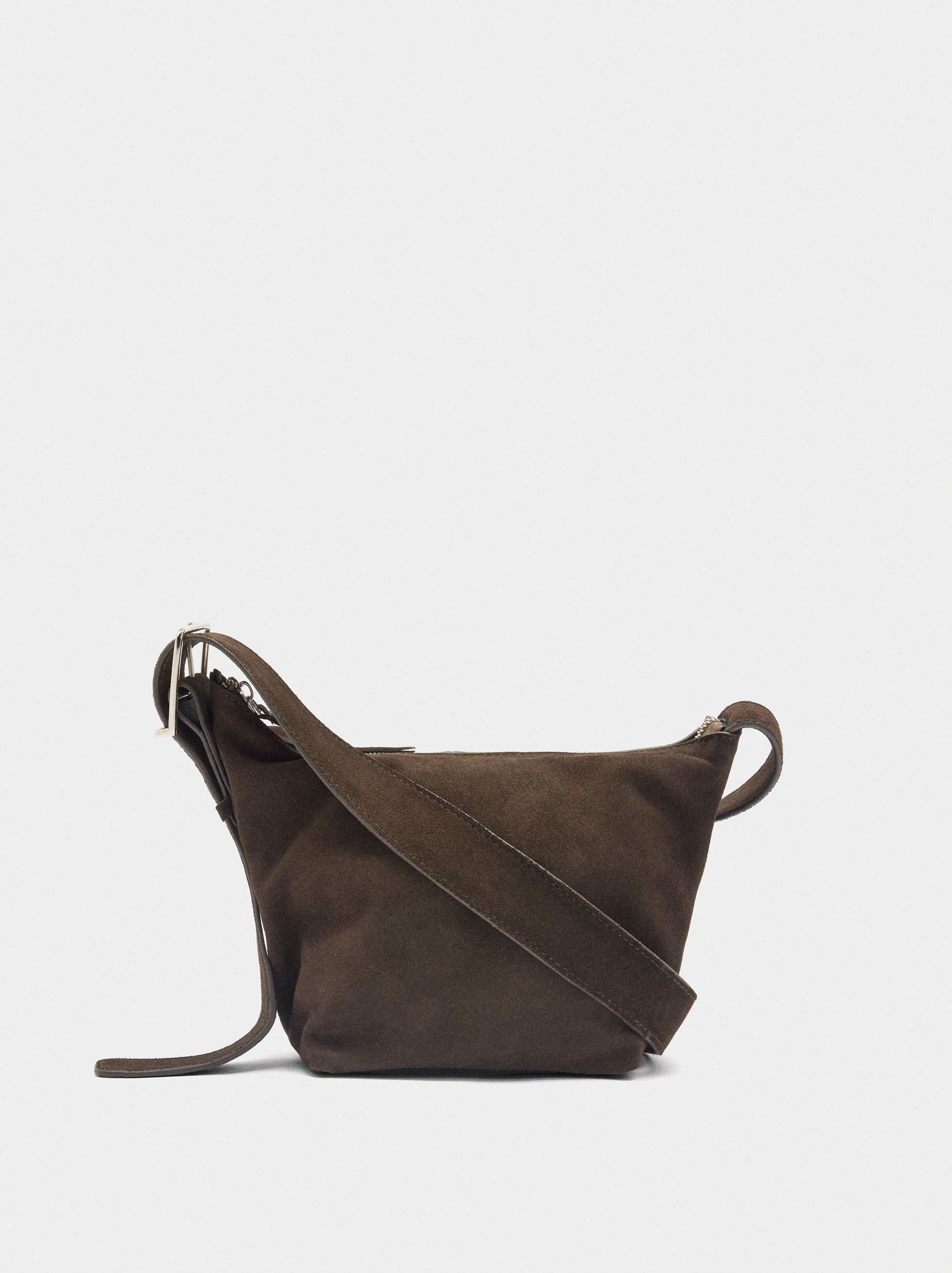 Smooth leather crossbody bag image number 0.0