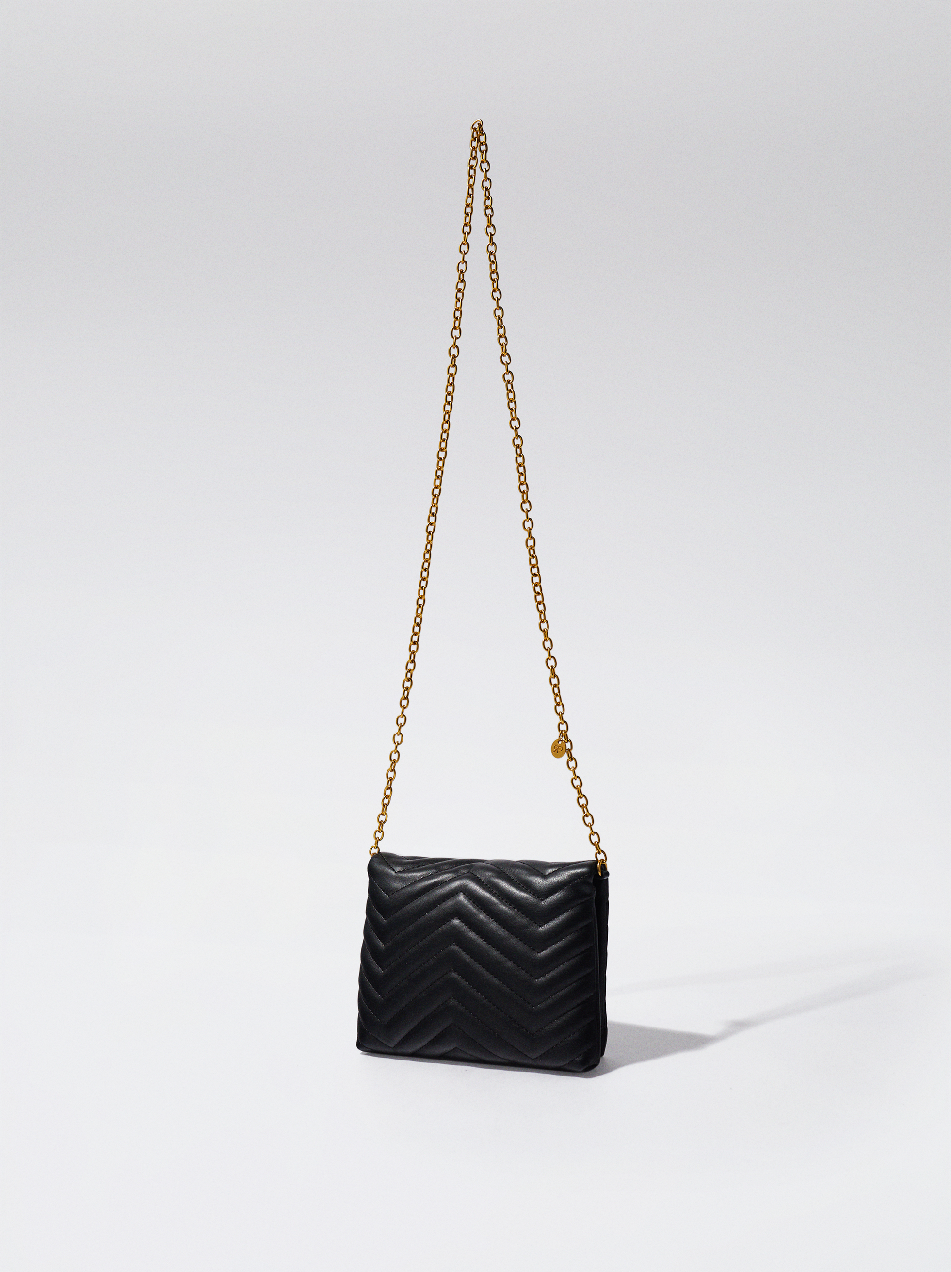 Chevron quilted crossbody bag hot sale