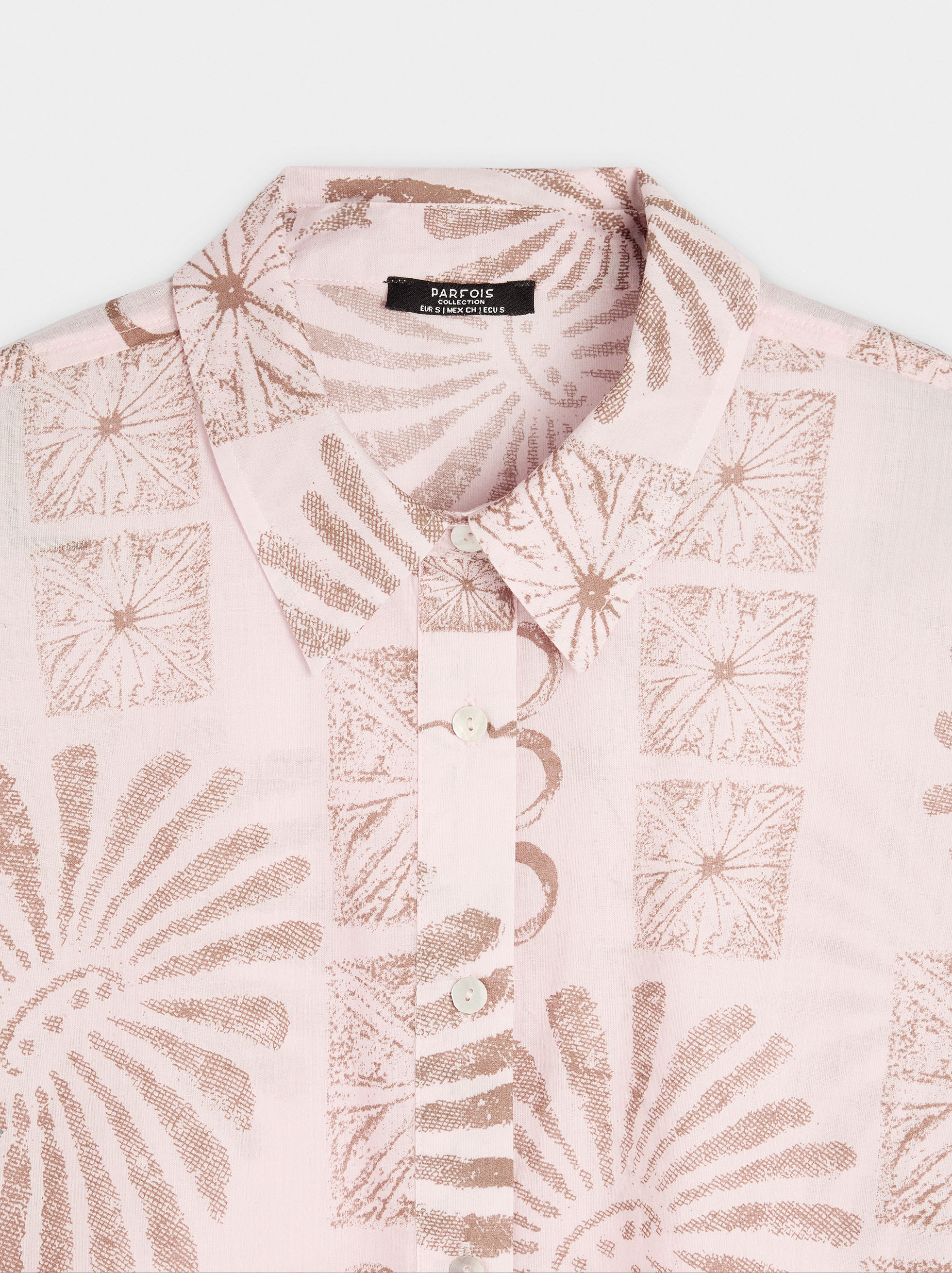 Camisa estampada 100% algodón image number 6.0