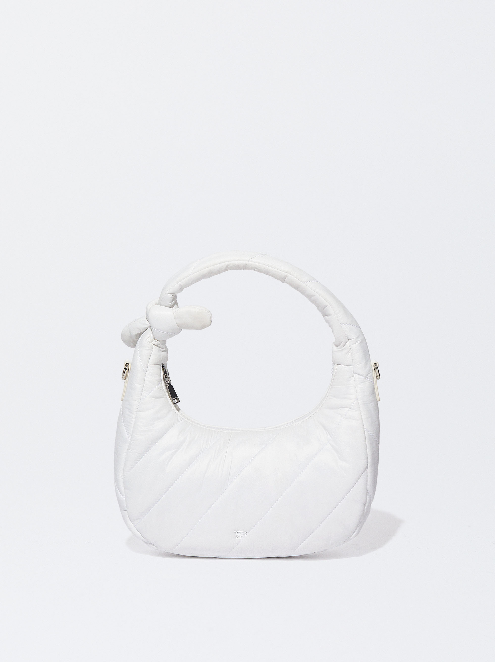 Quilted Nylon Shoulder Bag Khaki Woman Shoulder Bags