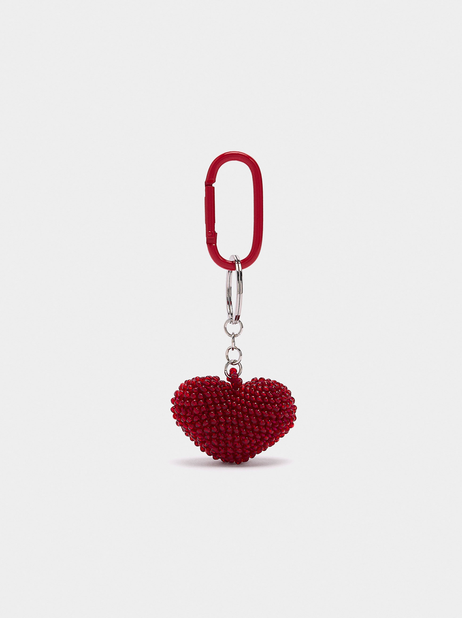 Keychain charm heart image number 0.0