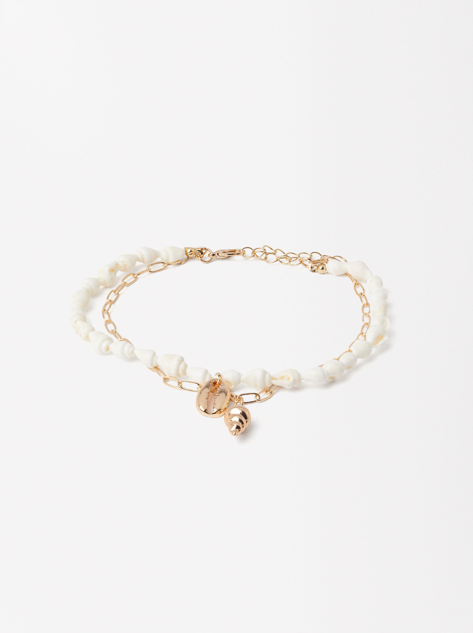 Double Bracelet With Shells image number 0.0