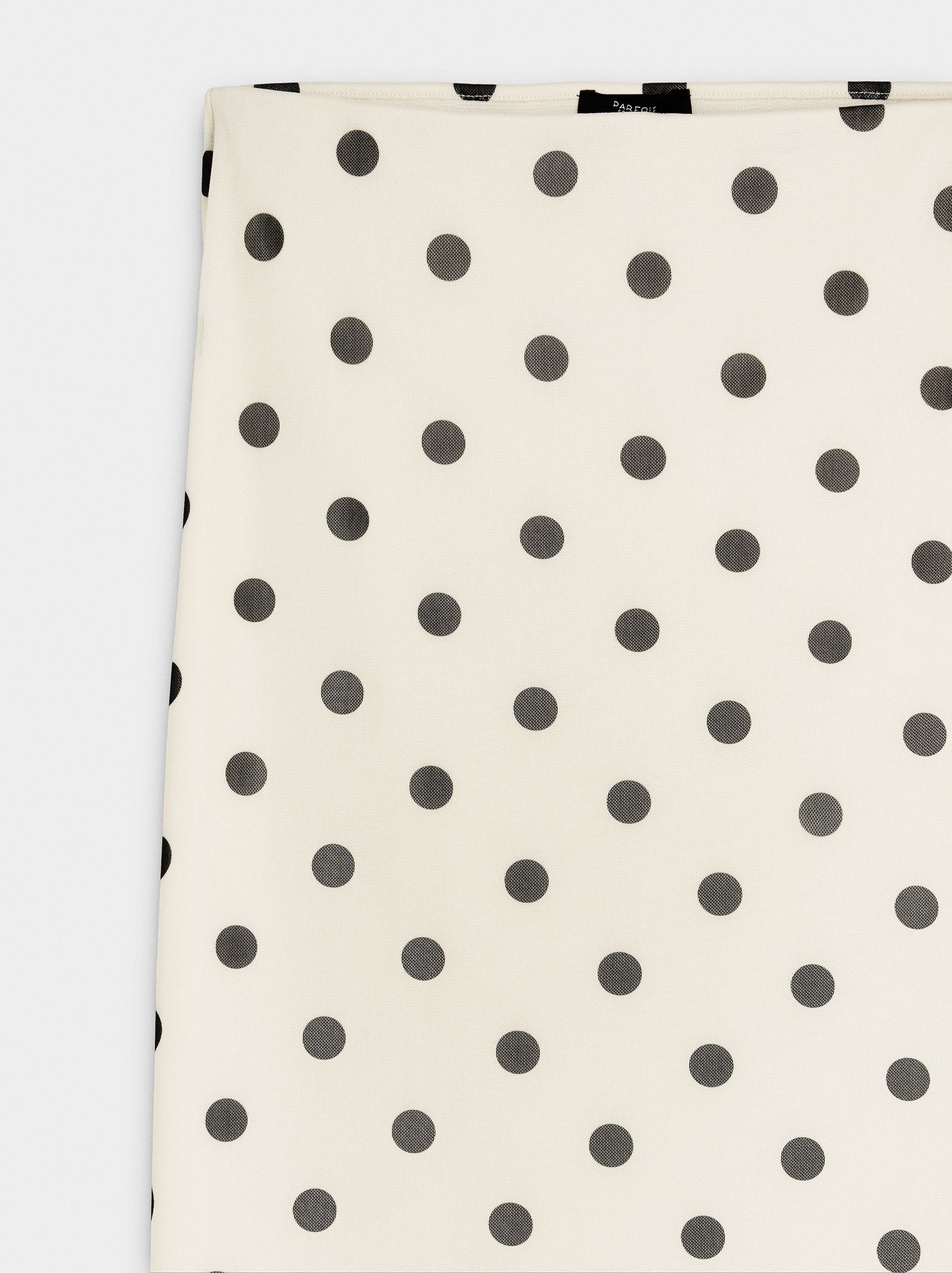 Long skirt with polka dots image number 5.0