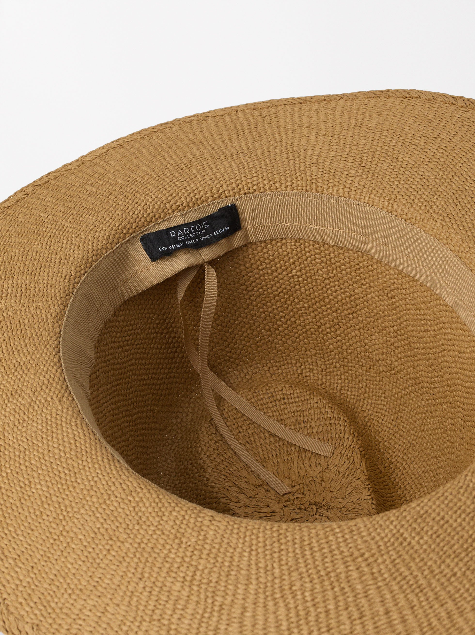 Straw-effect hat image number 3.0