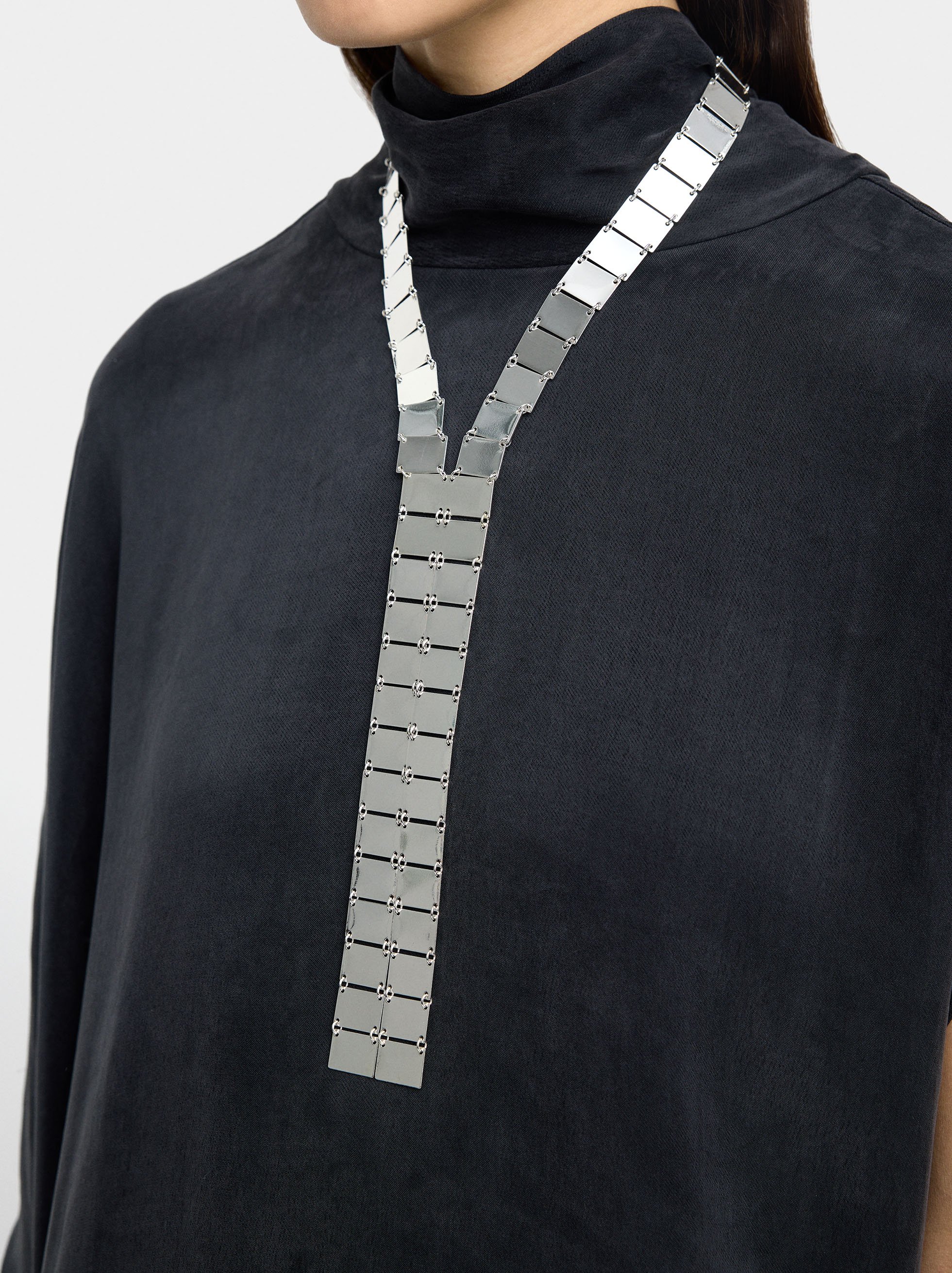 Double necklace with rectangles image number 1.0