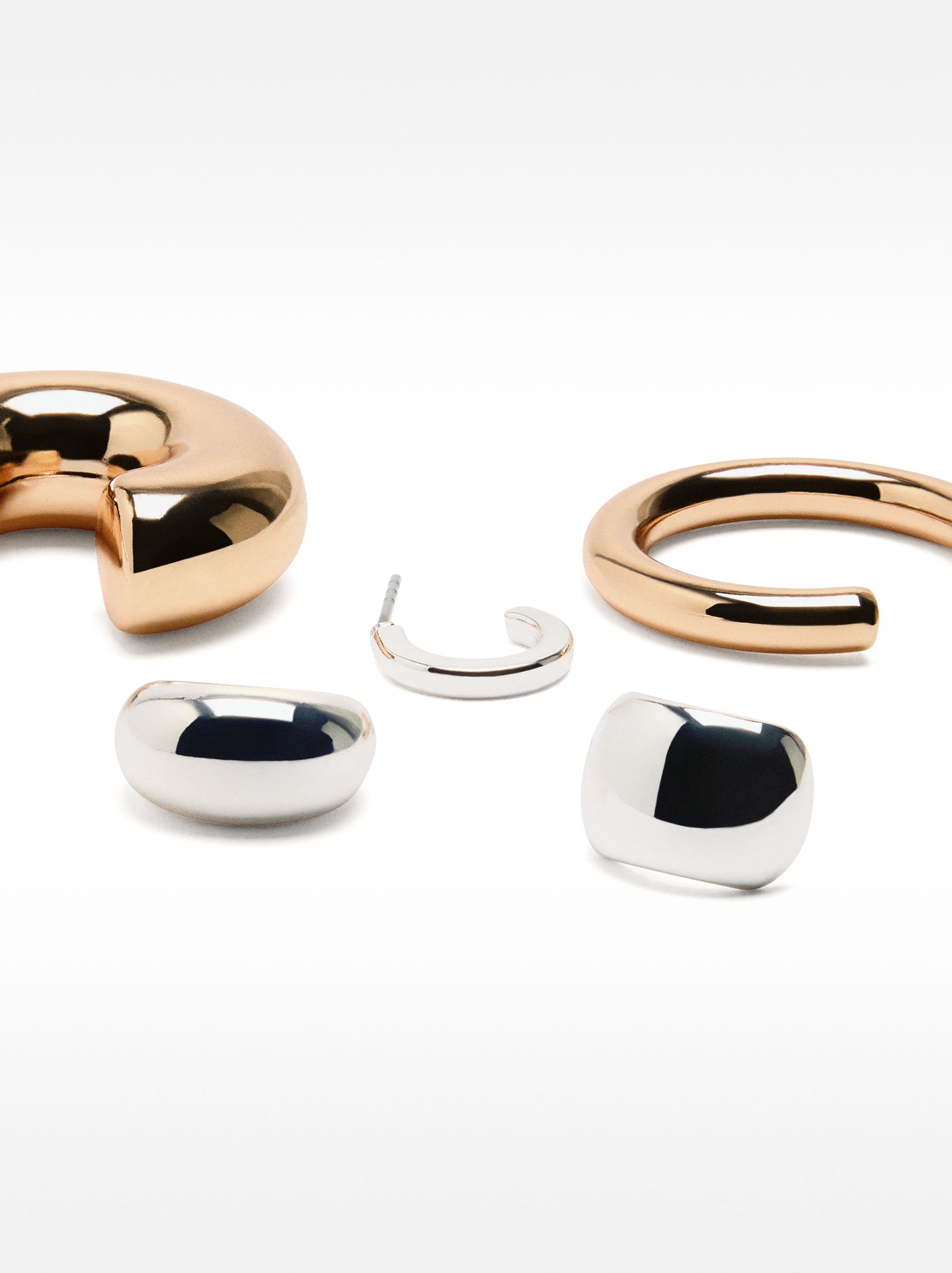 Set with bicolor earrings image number 2.0