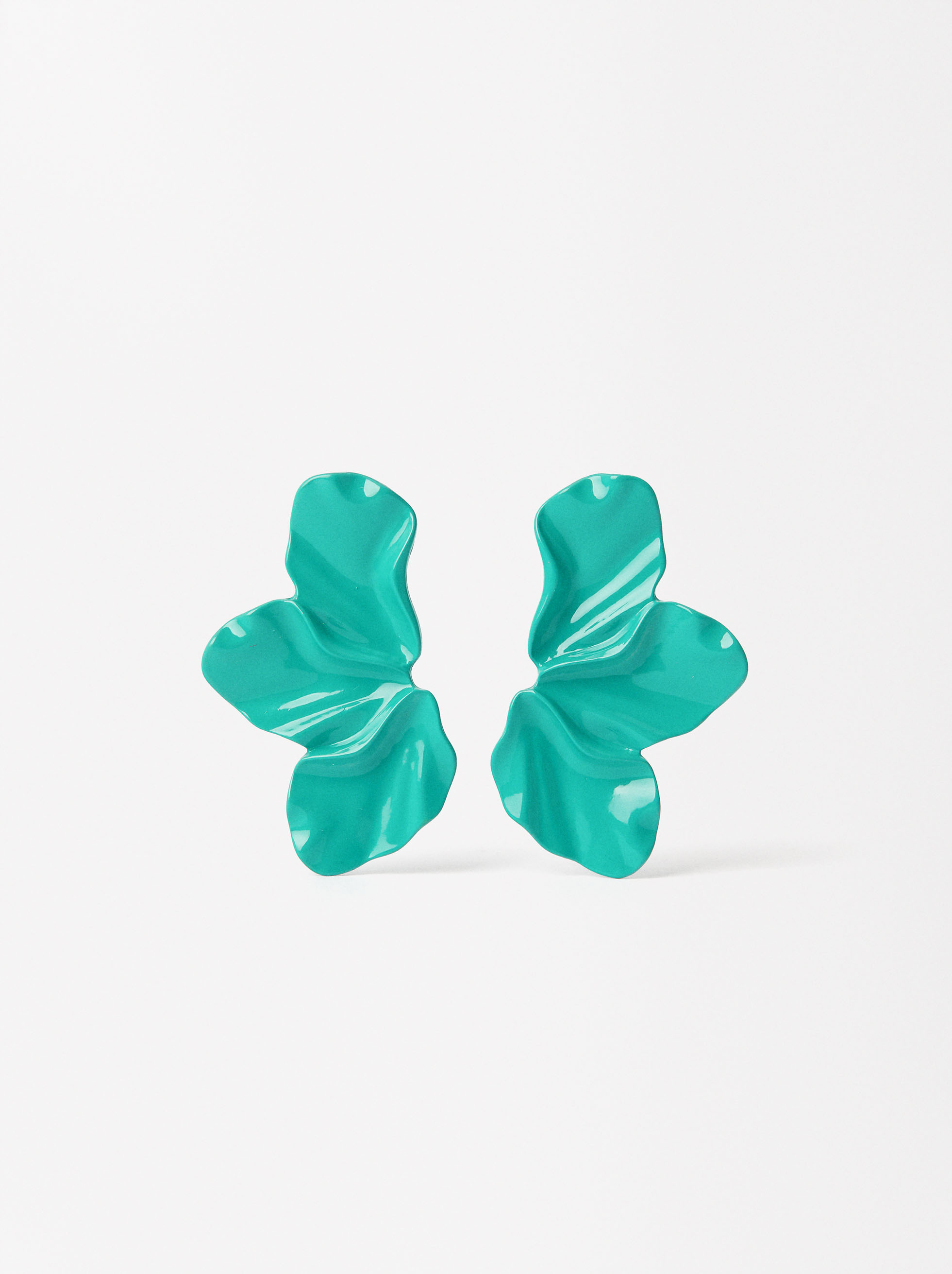 Acrylic flower earring image number 0.0
