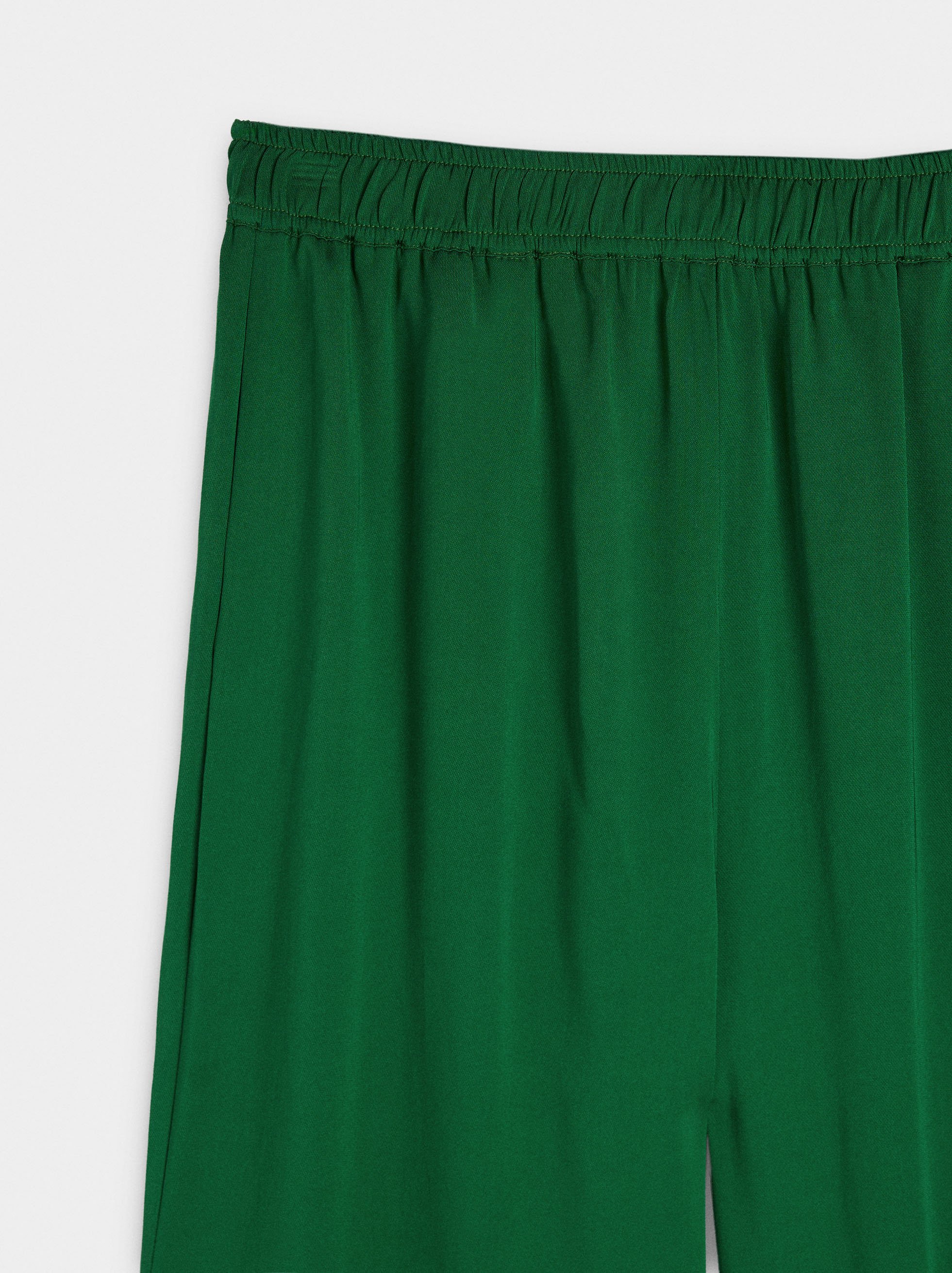 Loose-fitting trousers with elastic waistband image number 6.0