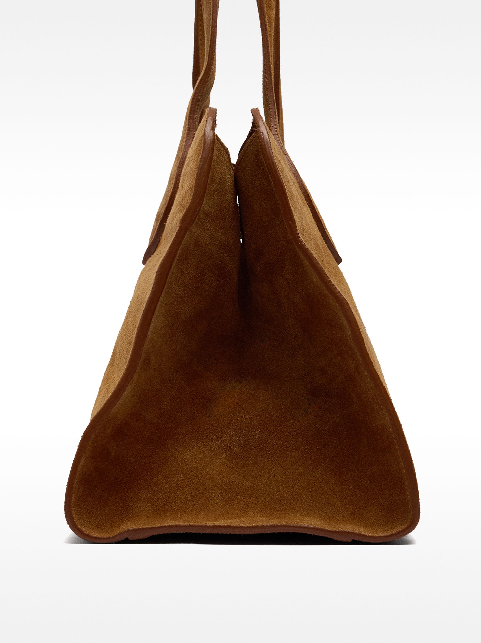 Leather tote bag image number 5.0