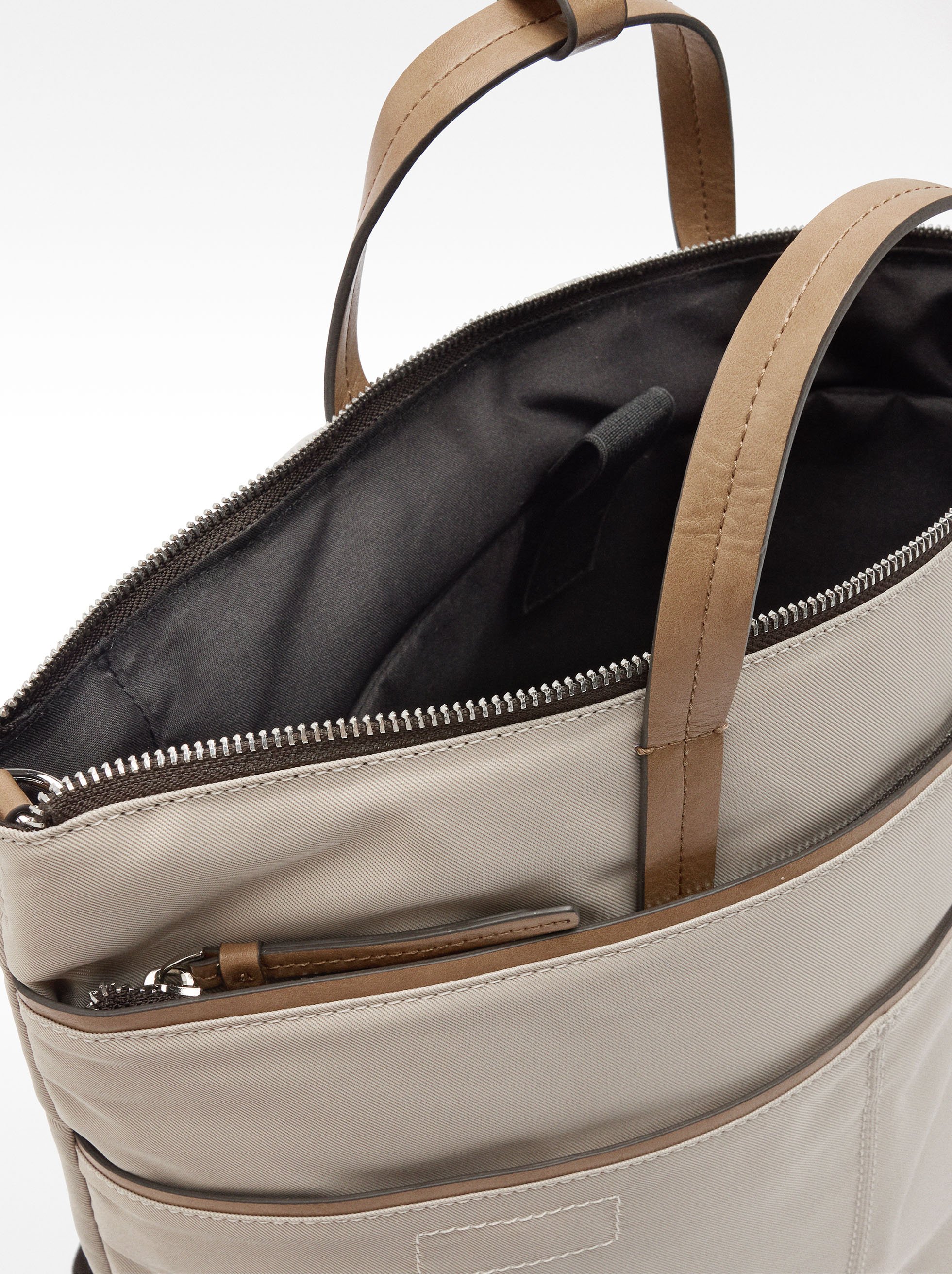 Nylon laptop backpack image number 5.0
