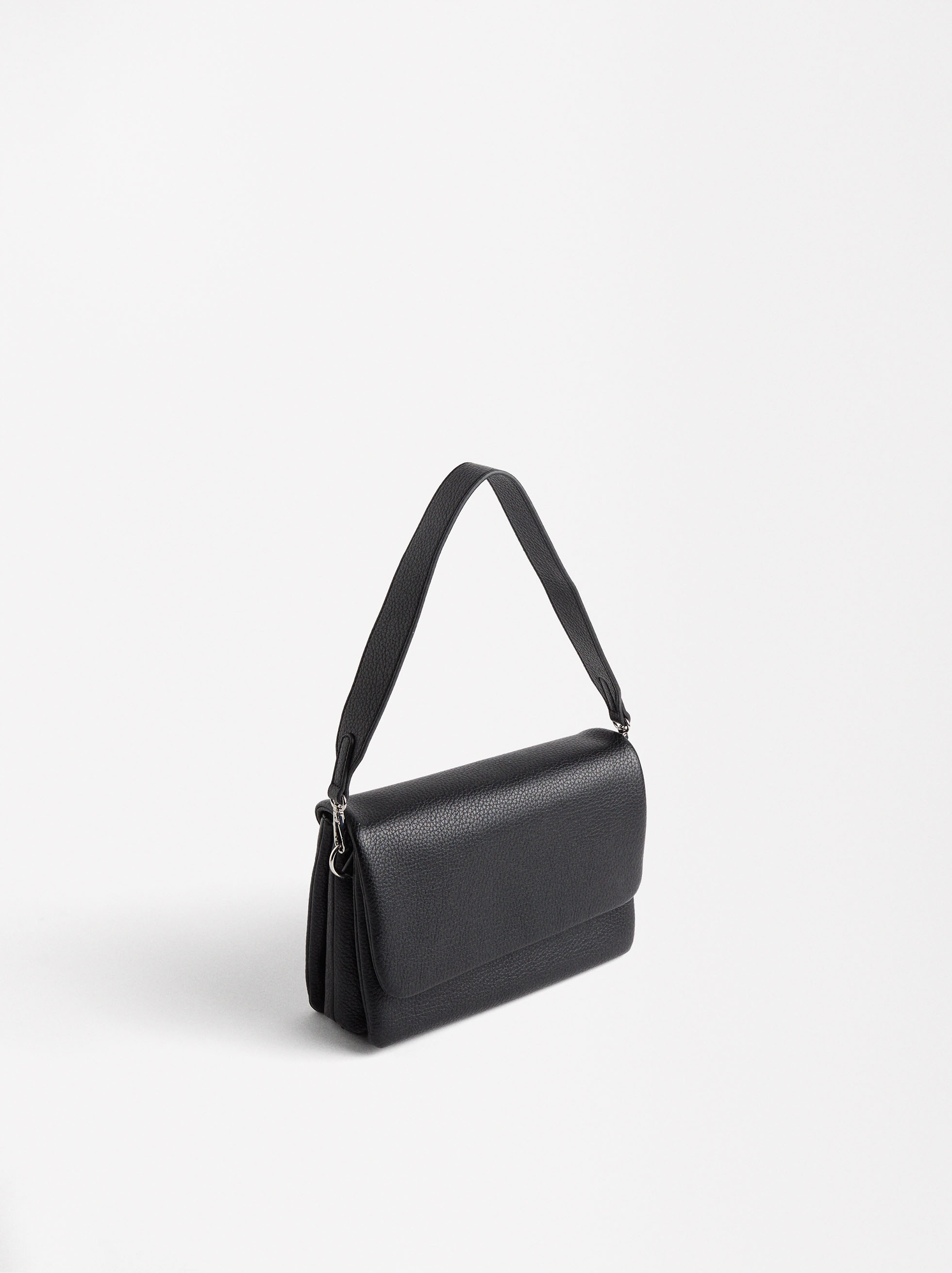Crossbag with flap closure image number 3.0
