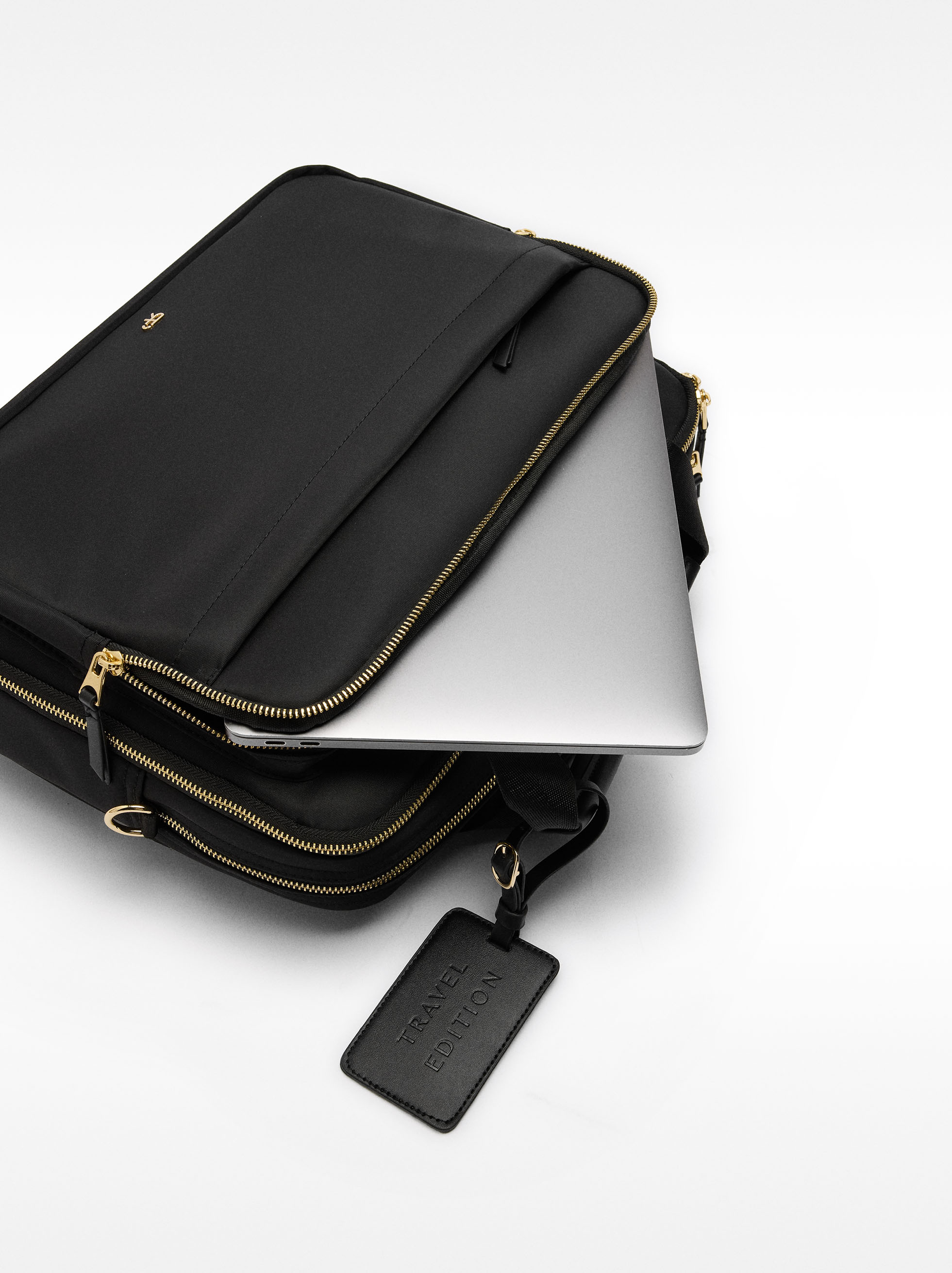 Nylon 13 Laptop Bag Black Parfois