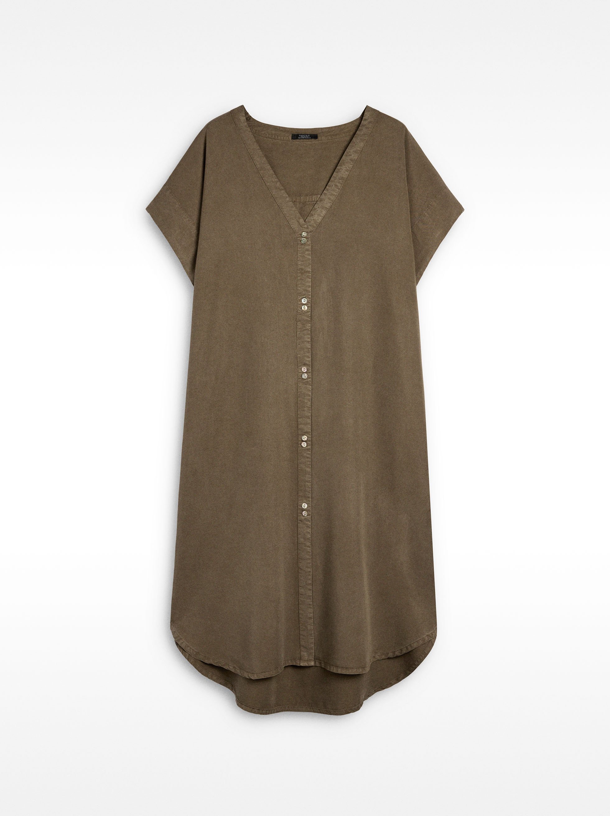 Robe courte 100% lyocell image number 0.0
