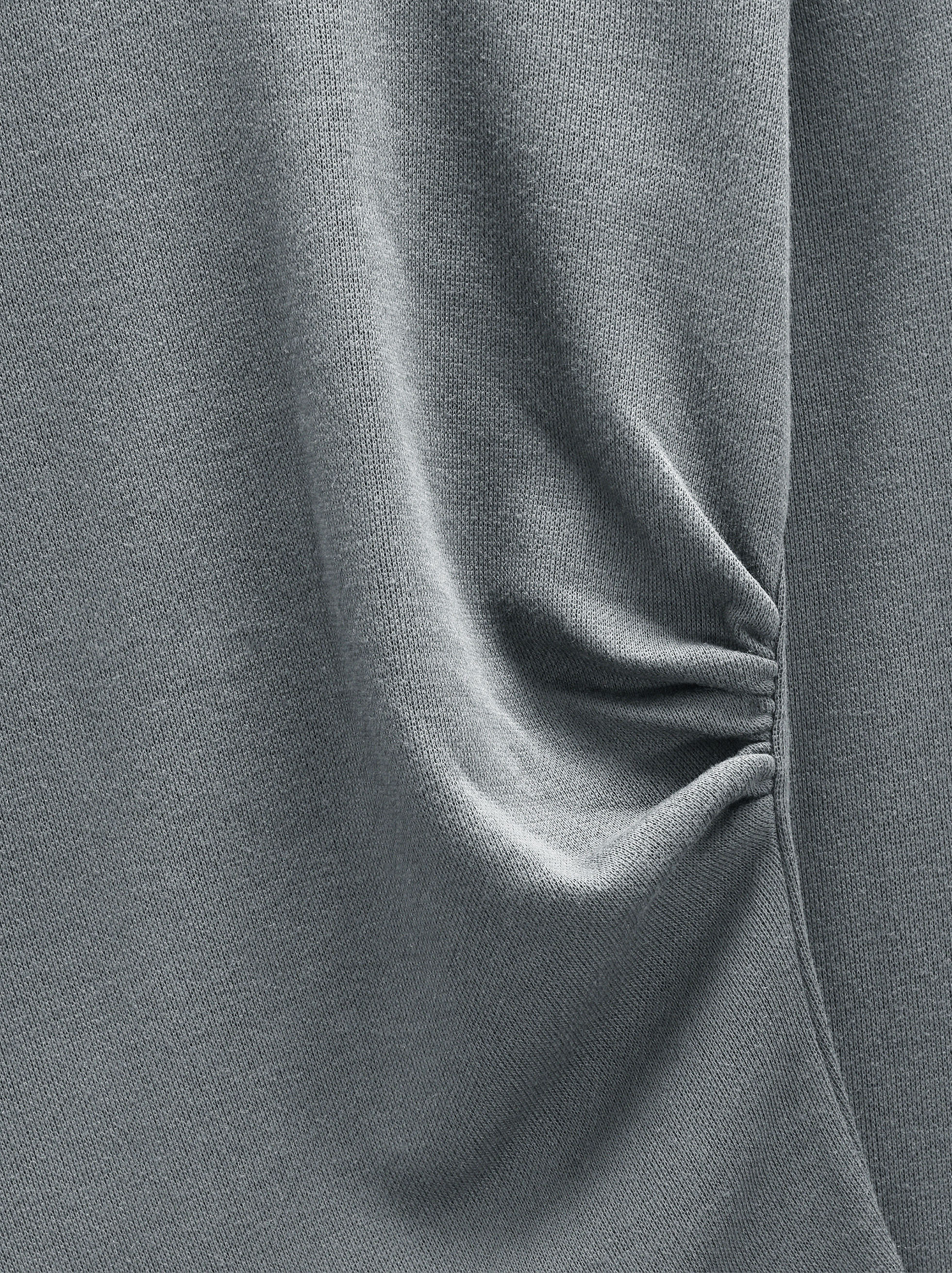 T-shirt with draped detail image number 6.0