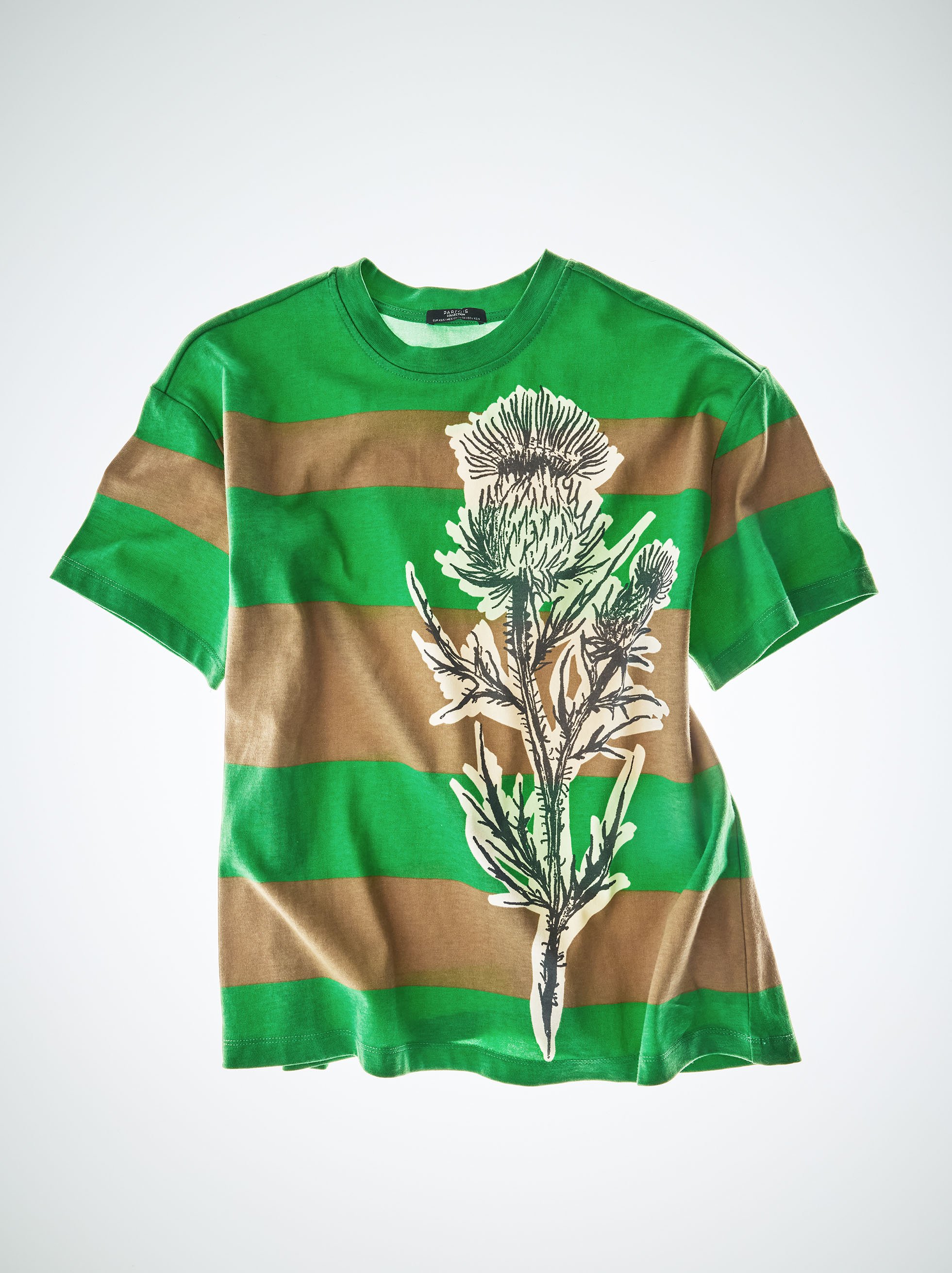 Striped cotton T-shirt image number 6.0