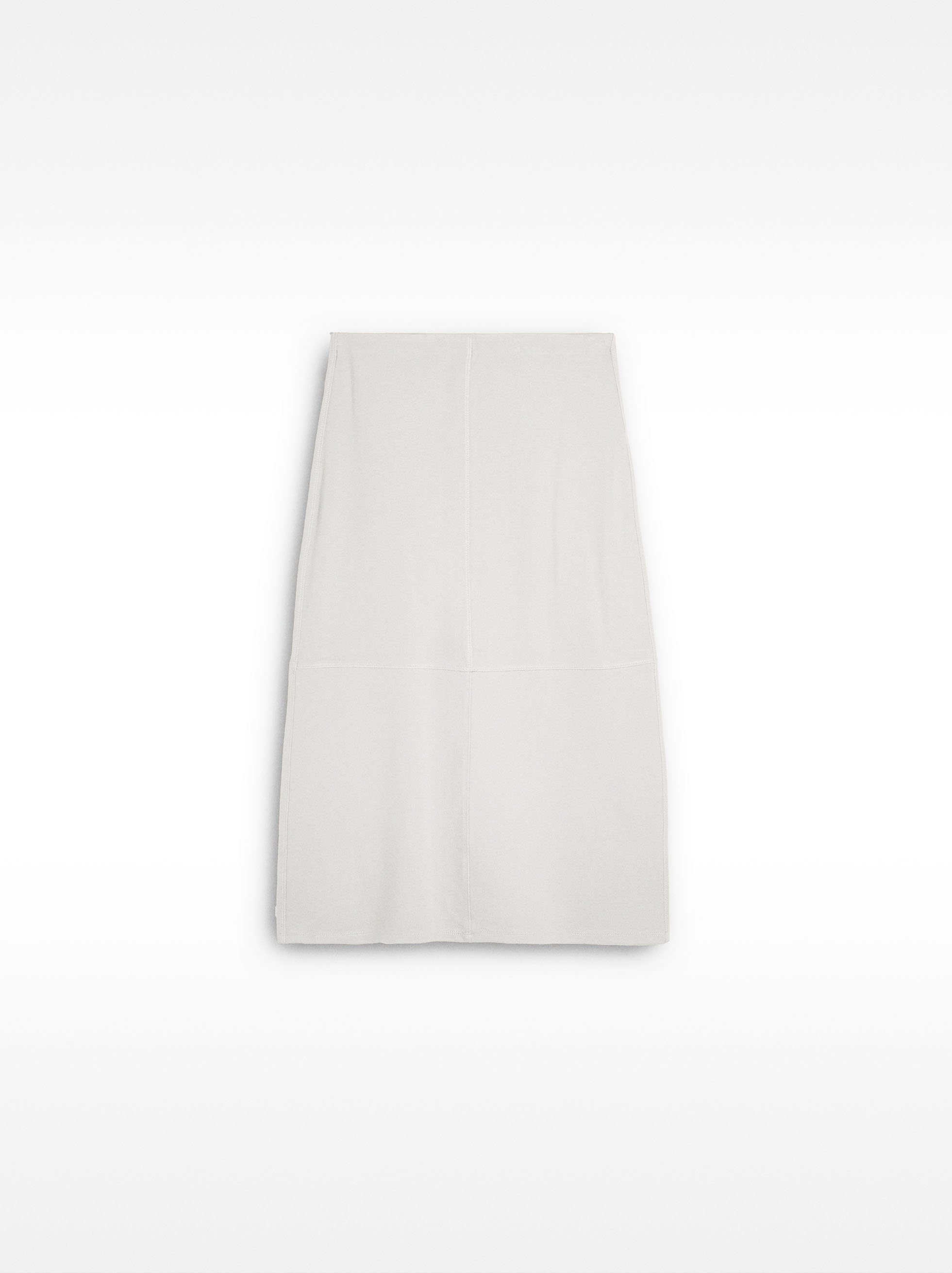 Falda midi con pespuntes image number 5.0